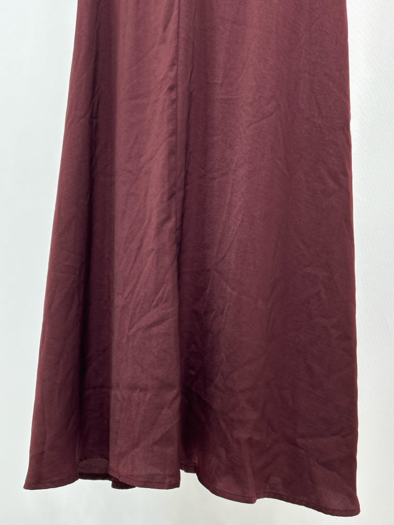 BANANA REPUBLIC Size 10 Burgundy Women's Dress NWT