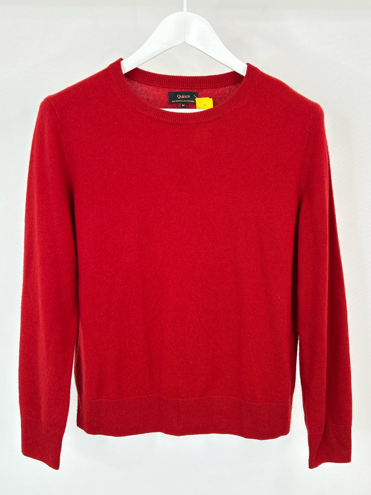 QUINCE Size M Red Women Sweater