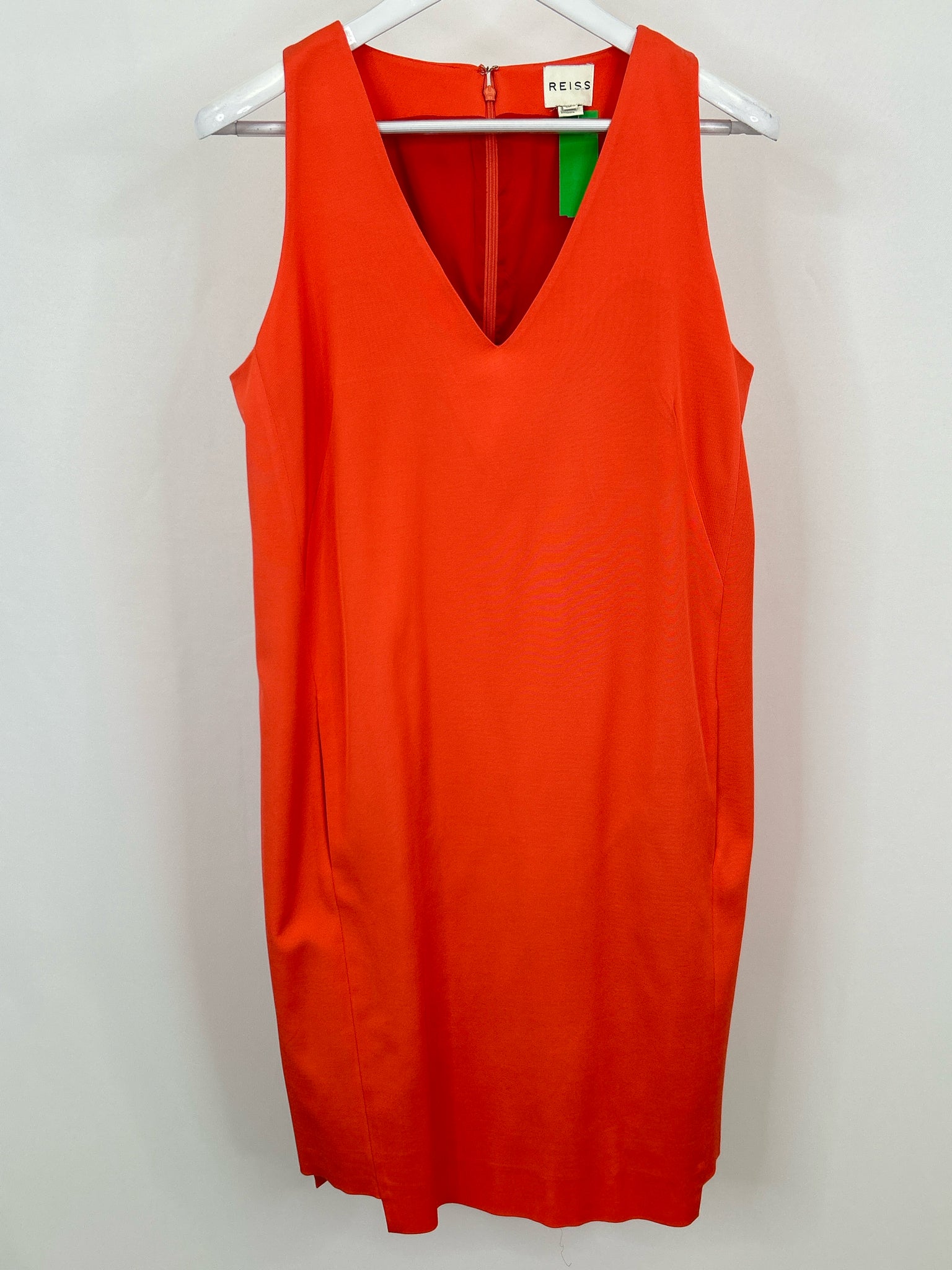 REISS Size 10 Orange Women Dress