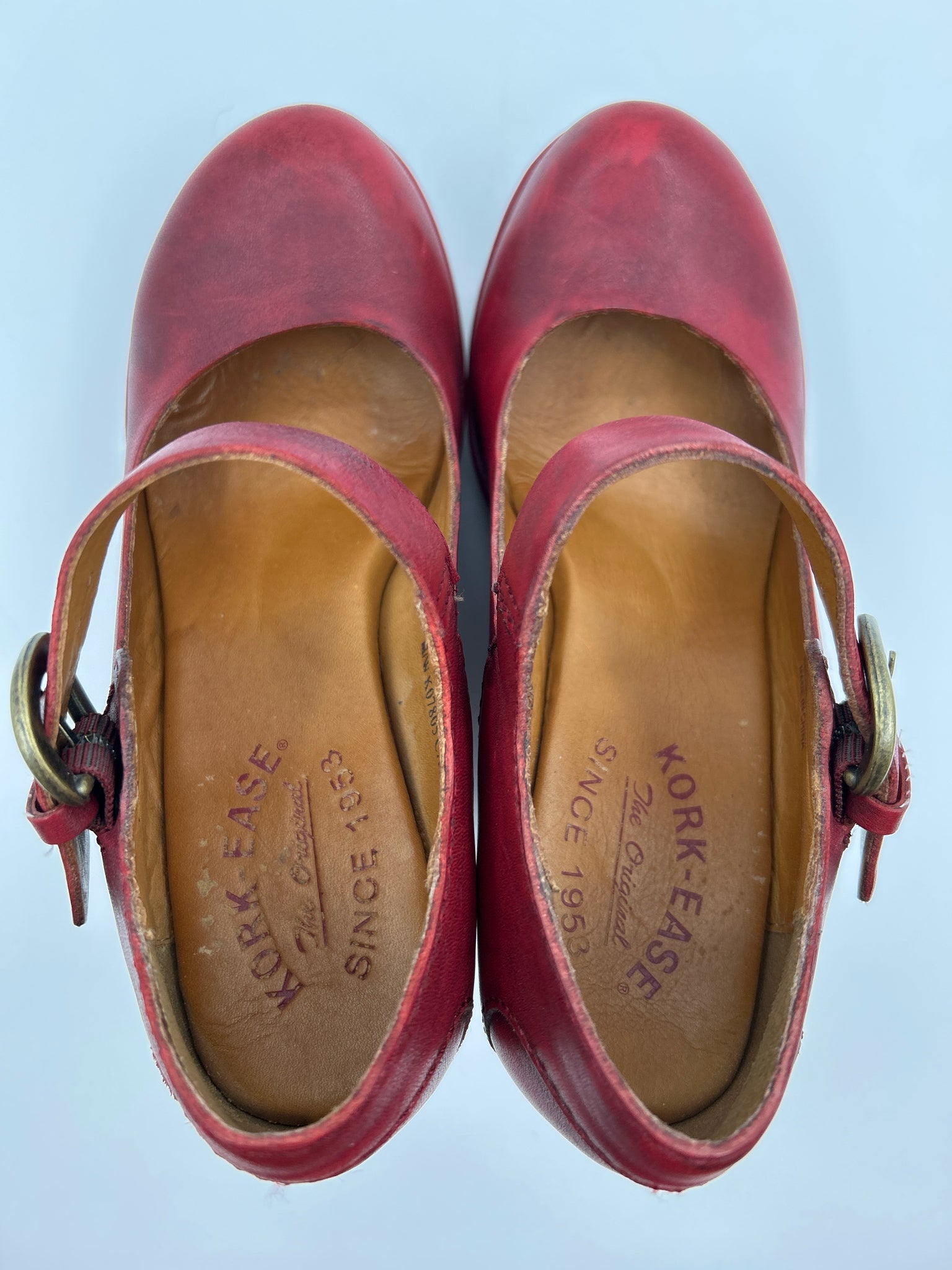 KORK EASE Size 6 Red Women's Pumps