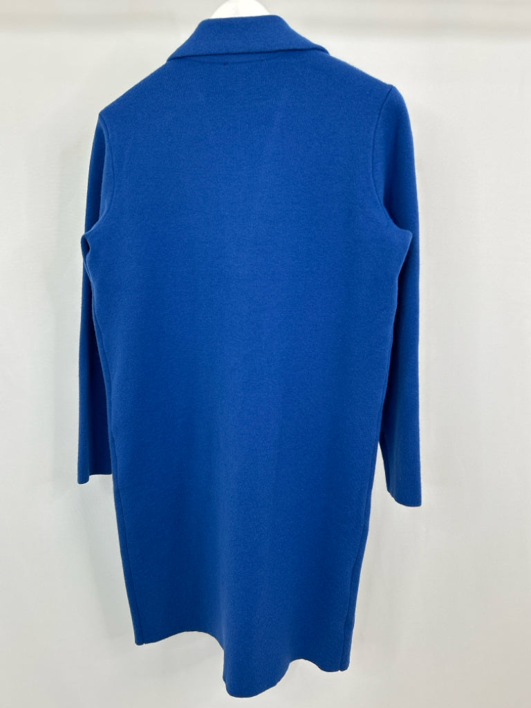 ANN TAYLOR Women Size S Royal Blue Coat