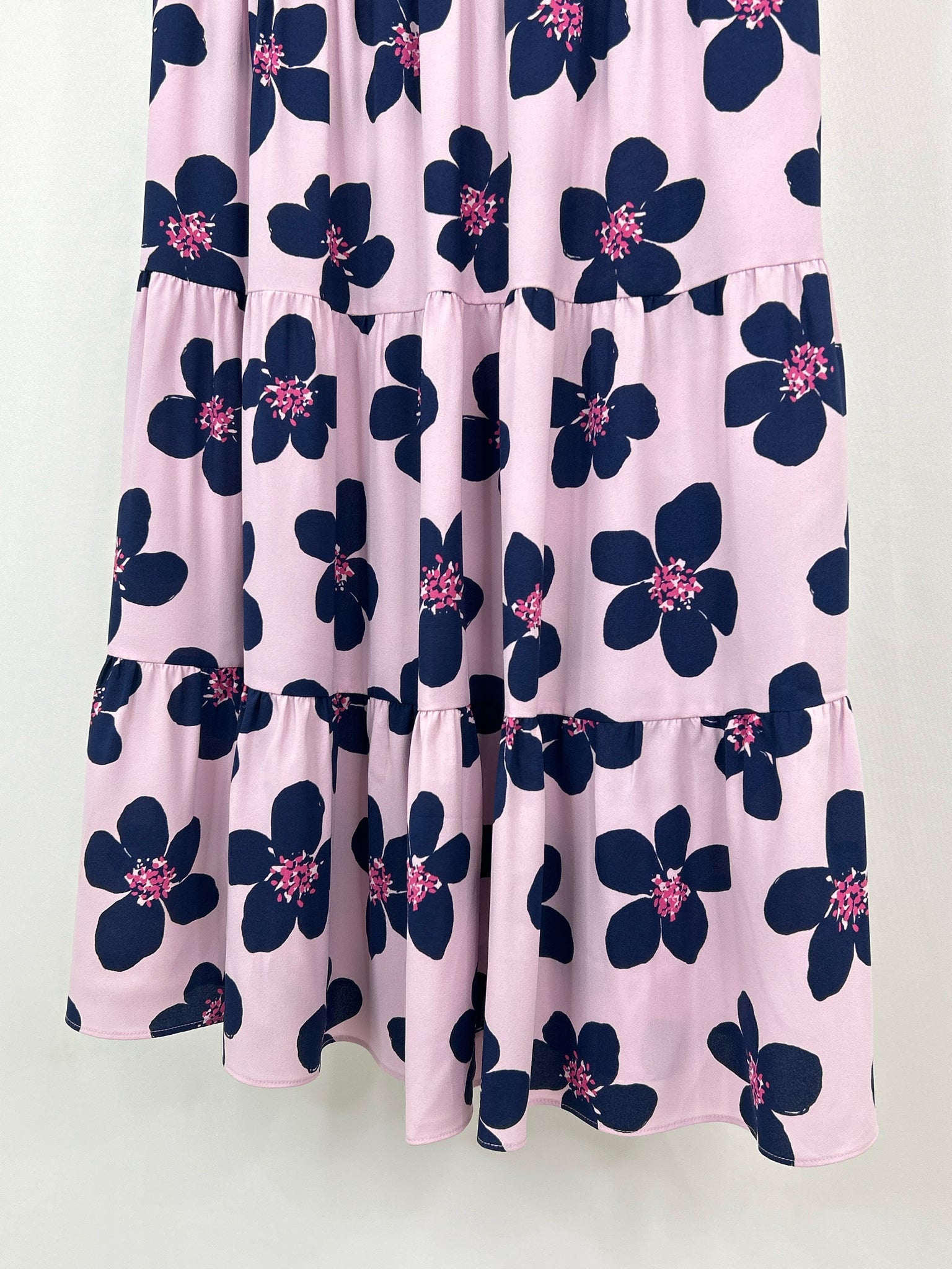 KATE SPADE Size L Purple Print Women Dress