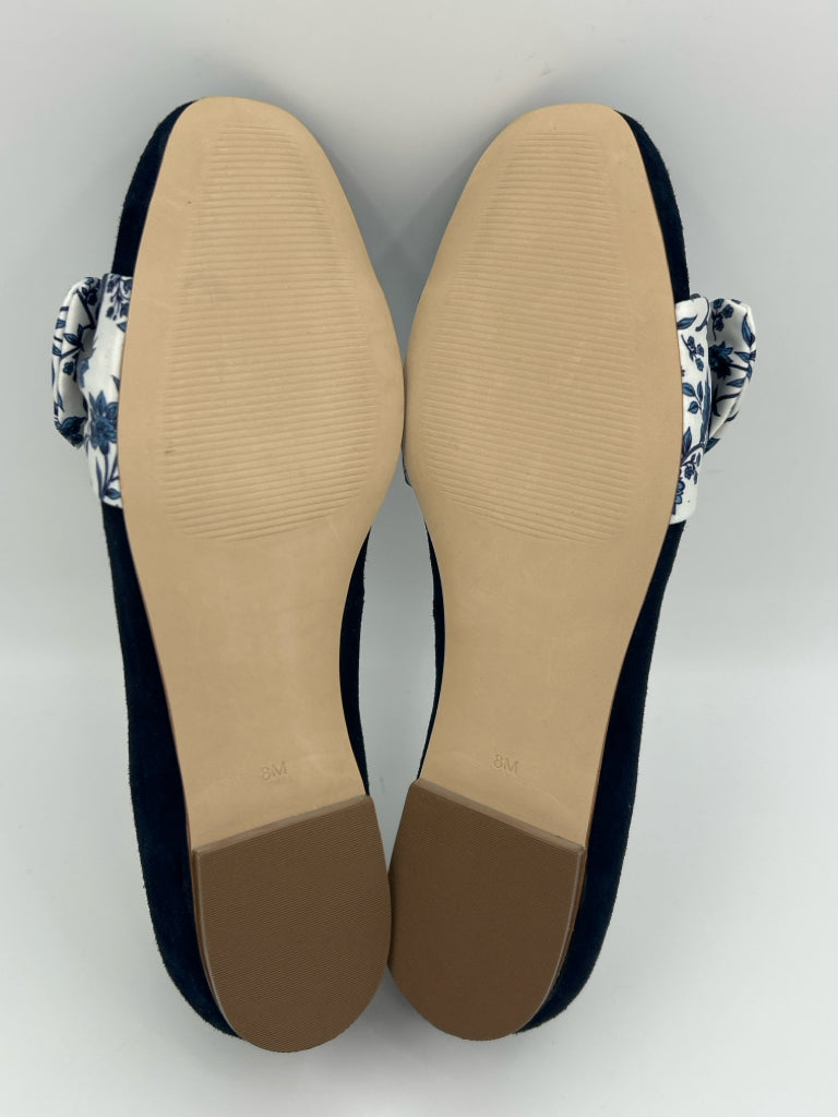 TALBOTS Women Size 8 Navy Flats