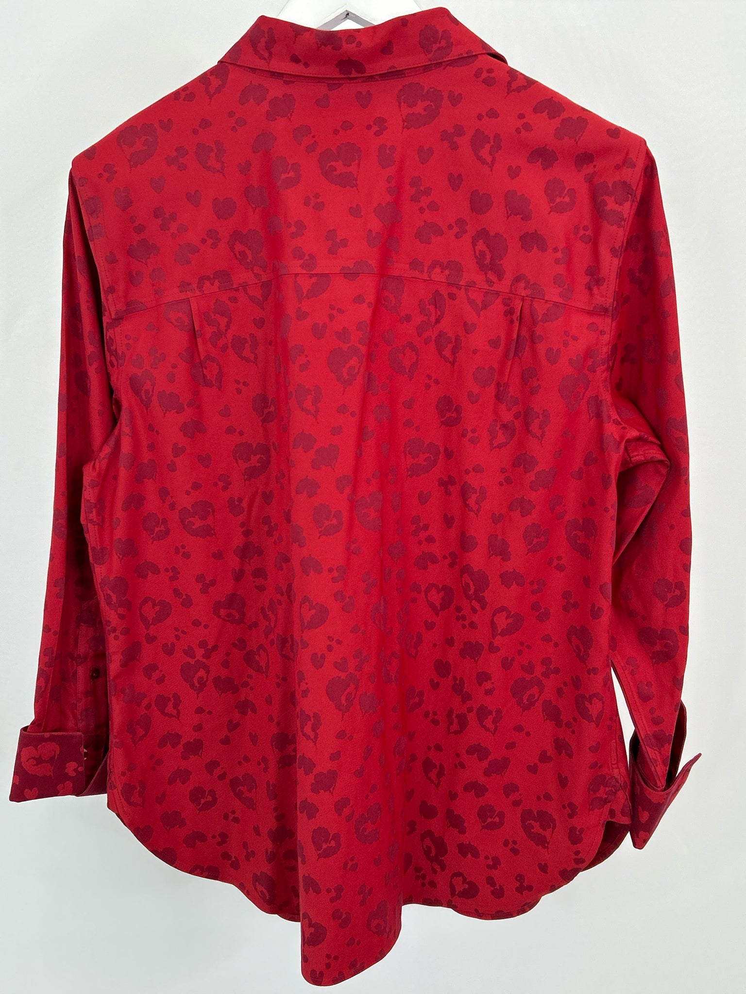 CHICO'S NWT Size 12 Red Women Blouse