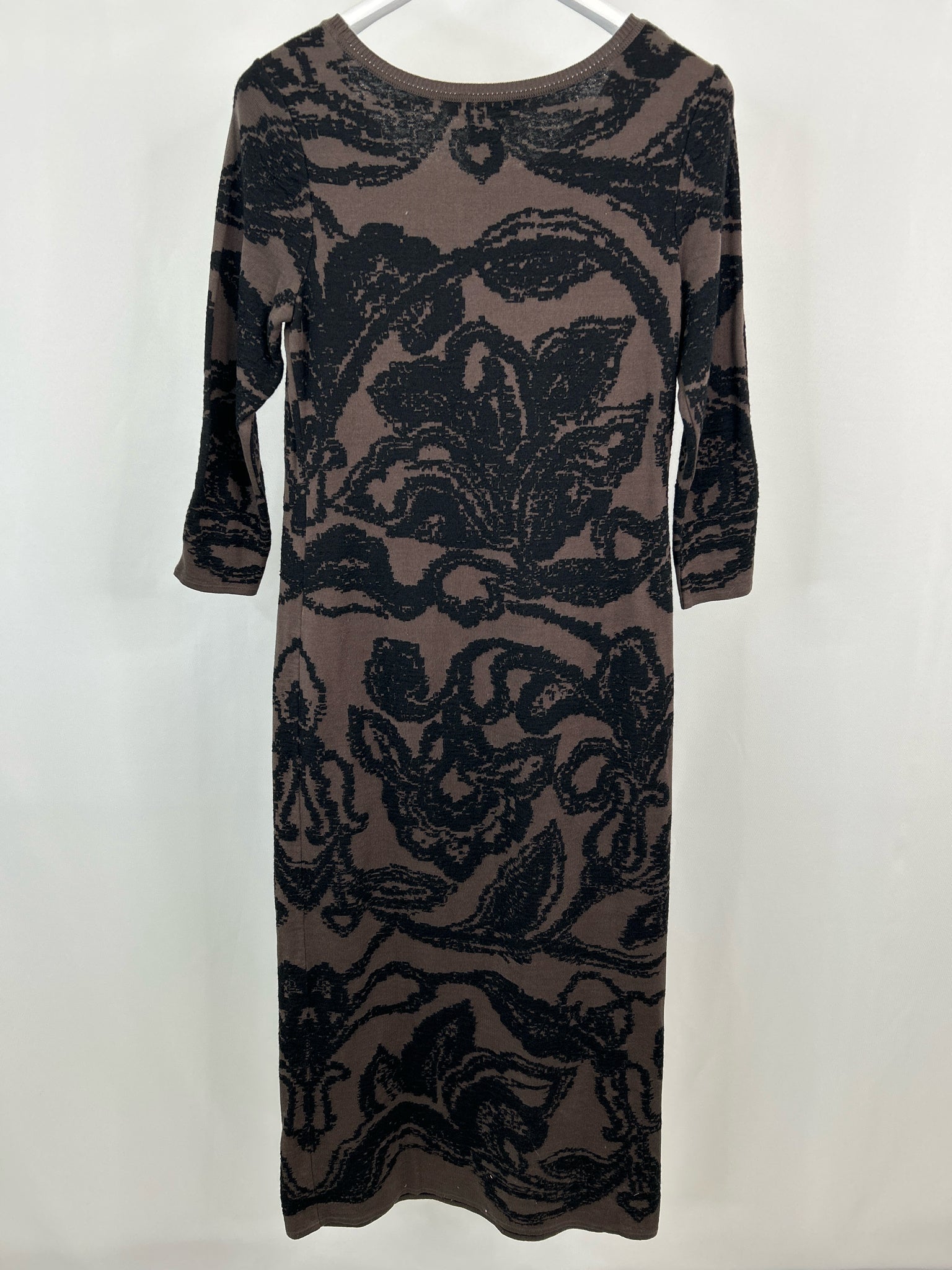 PERUVIAN CONNECTION Size M Black & Brown Women Dress