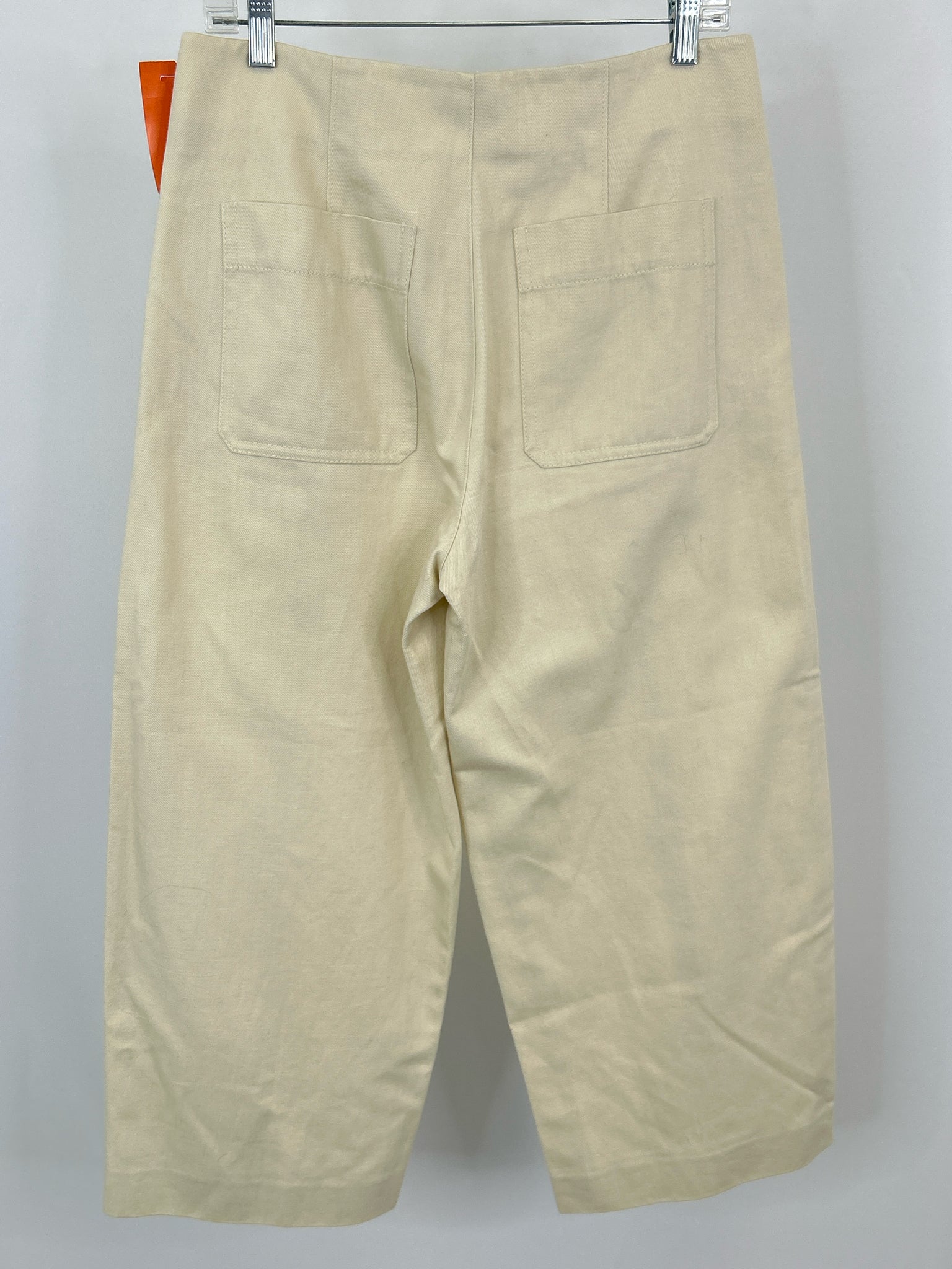 VINCE Size 8 Cream Women Pants