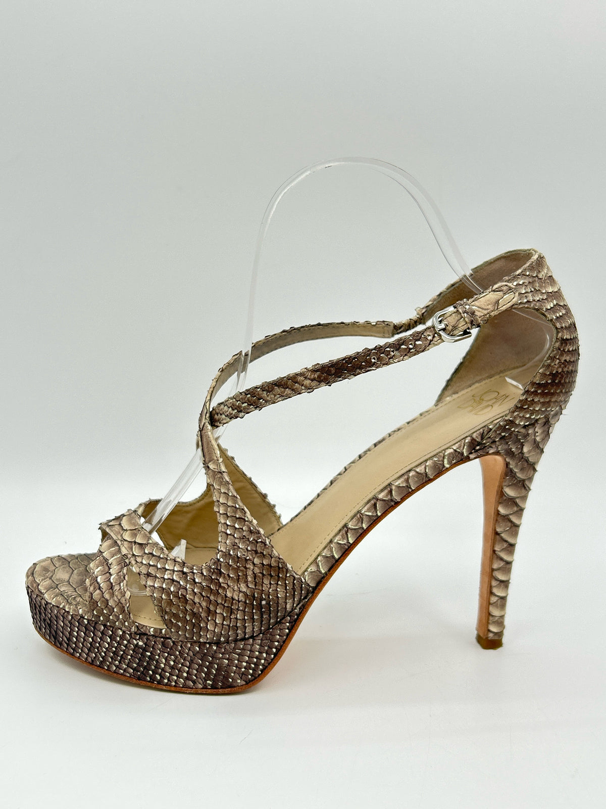 JOAN & DAVID Size 9.5M Animal Print Women Sandal