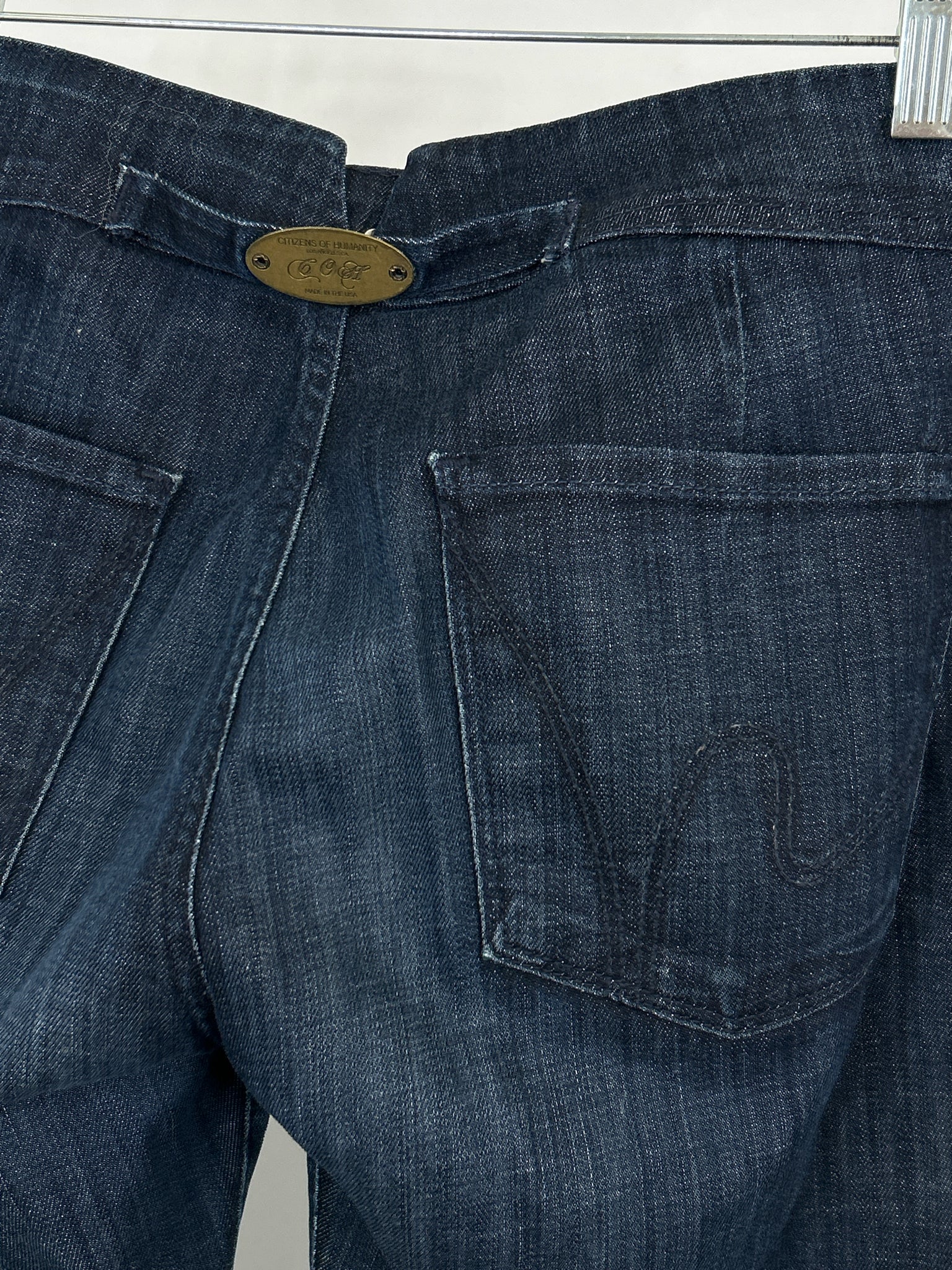 CITIZENS OF HUMANITY Size 30/10 Dark Blue Denim Women Jeans