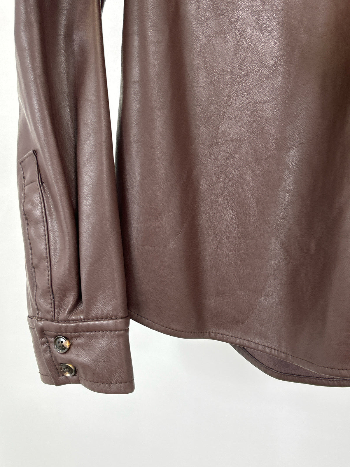 KUT From the Kloth Size M Dark Brown Women Shirt
