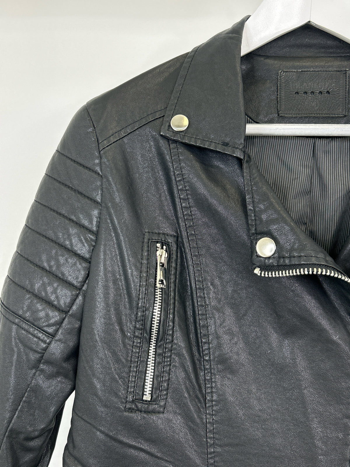 BLANK NYC Size M Black Women Jacket