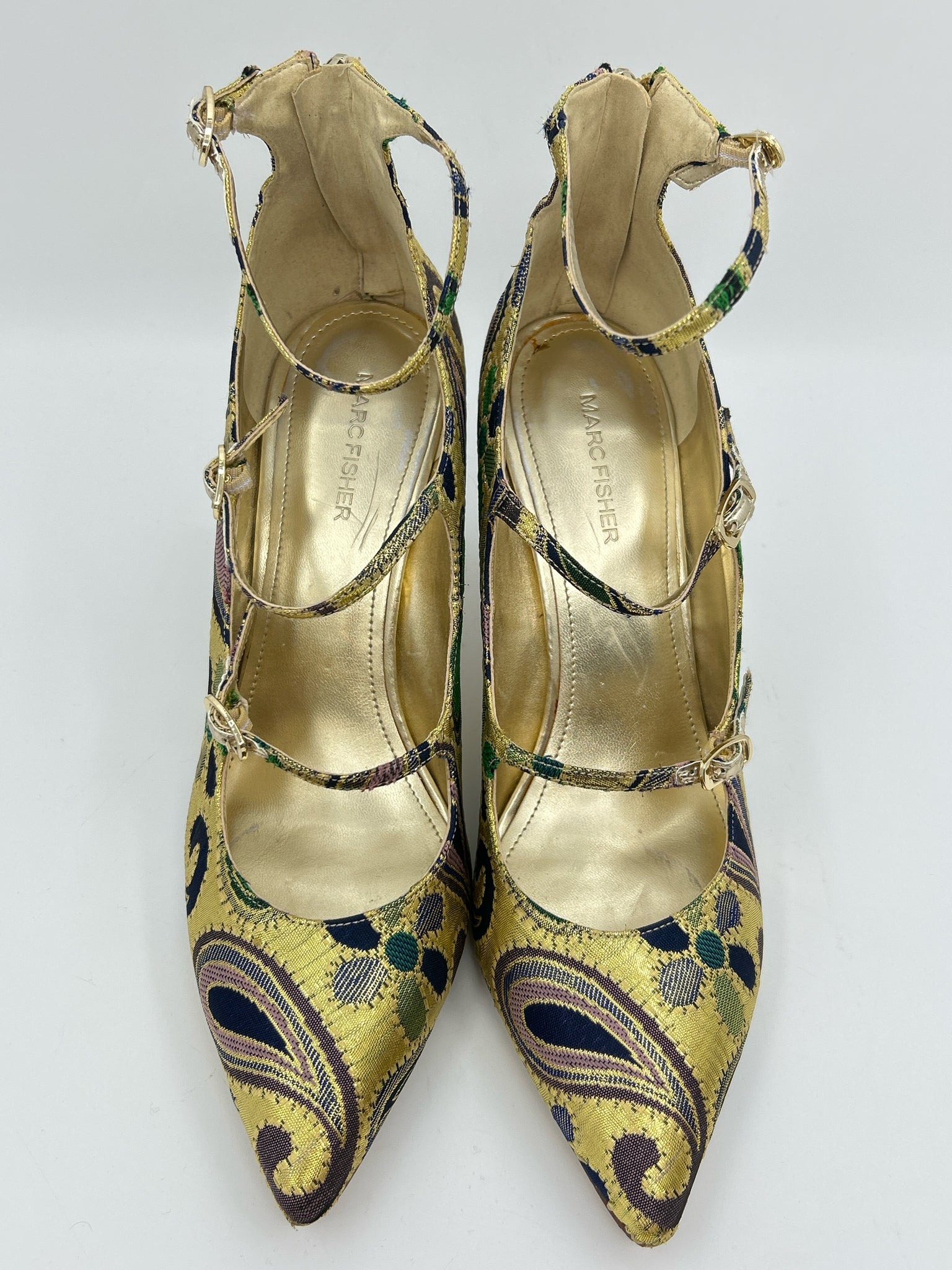 MARC FISHER Size 11M gold metallic Women Pumps