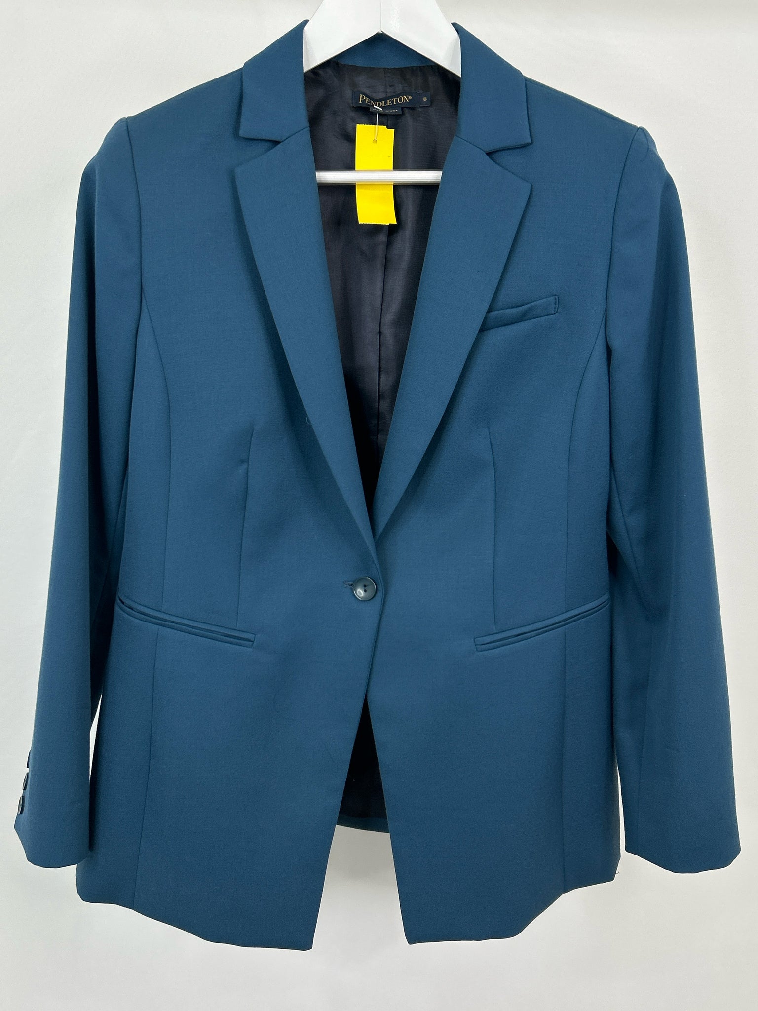 PENDLETON Size 8 Teal Women Blazer