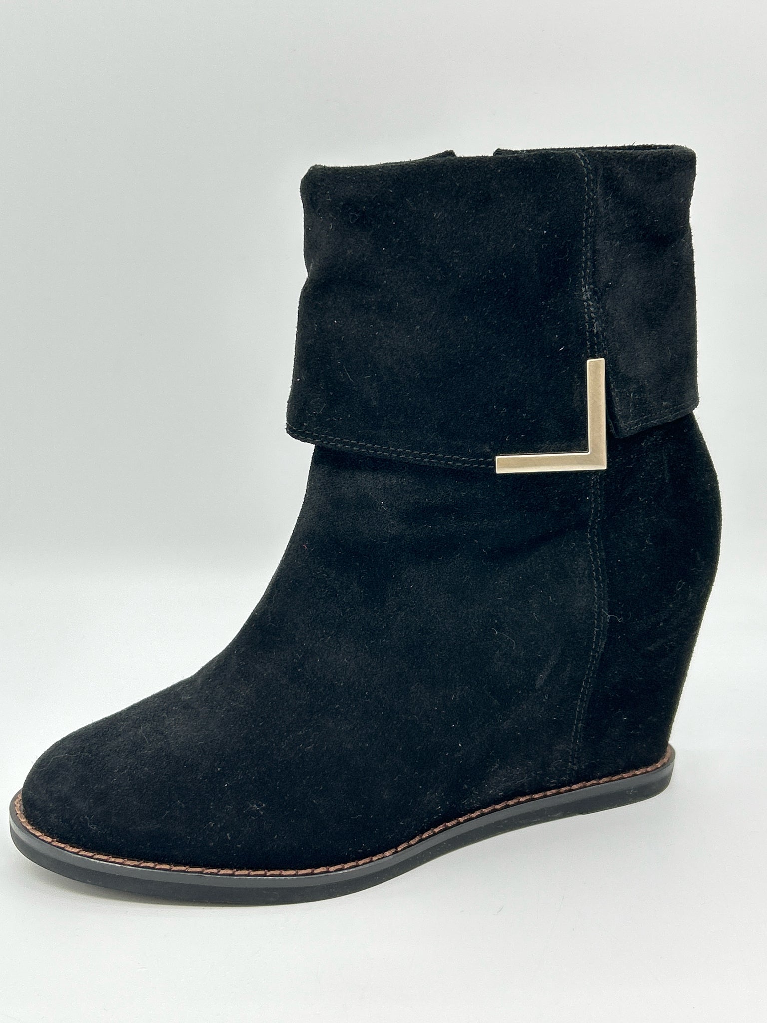 JOHNSTON & MURPHY Size 8M Black Women Booties