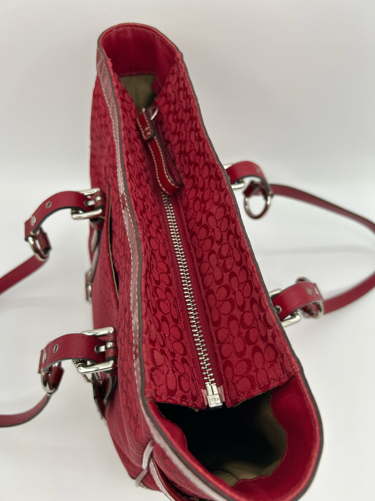 COACH Red Women Tote