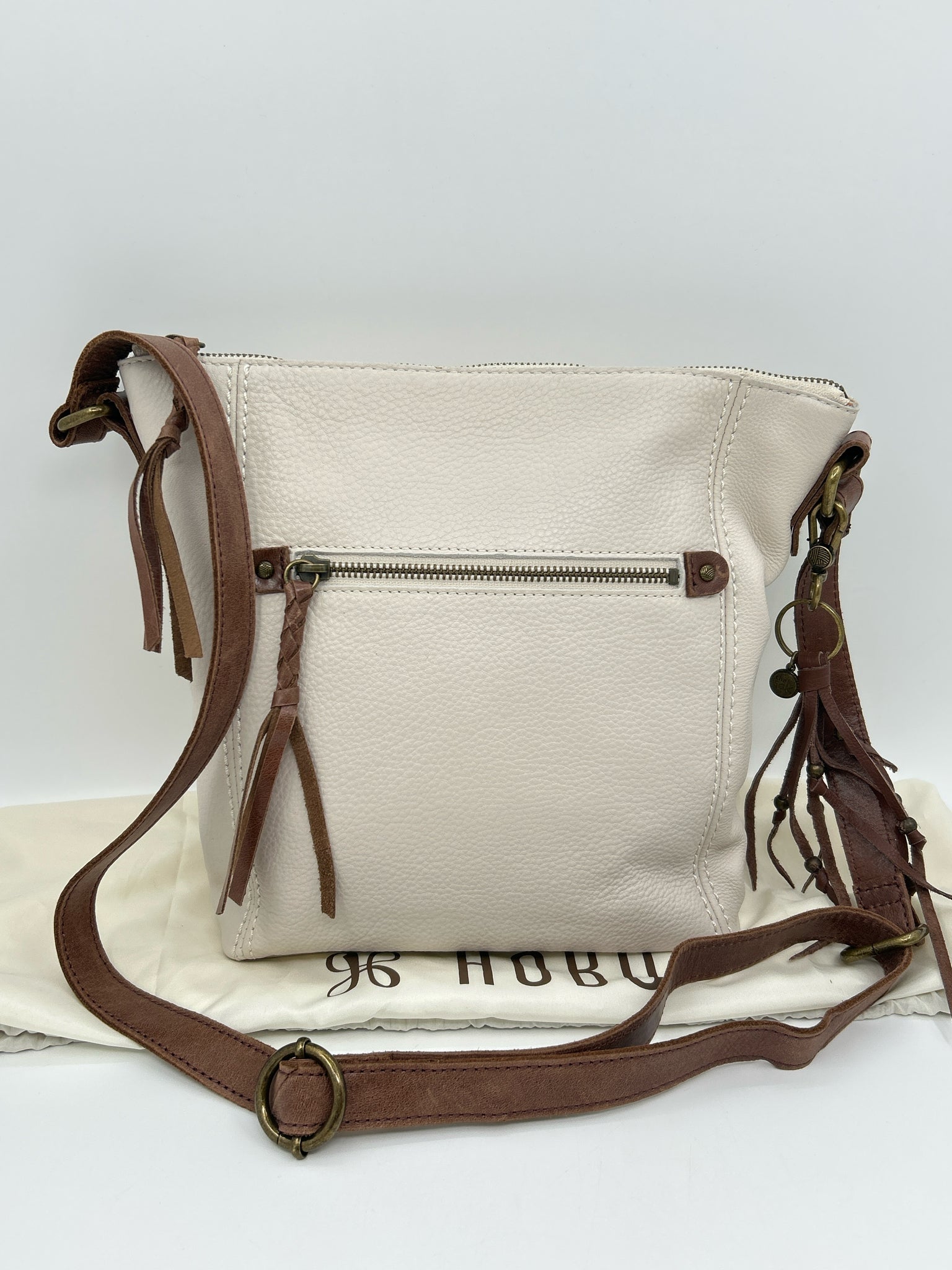 THE SAK IVORY AND BROWN Women Purse