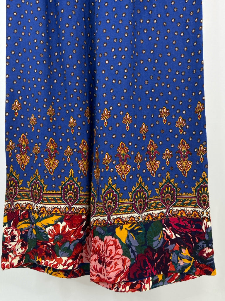 ETT TWA Size 14 Blue Print Women's Pants
