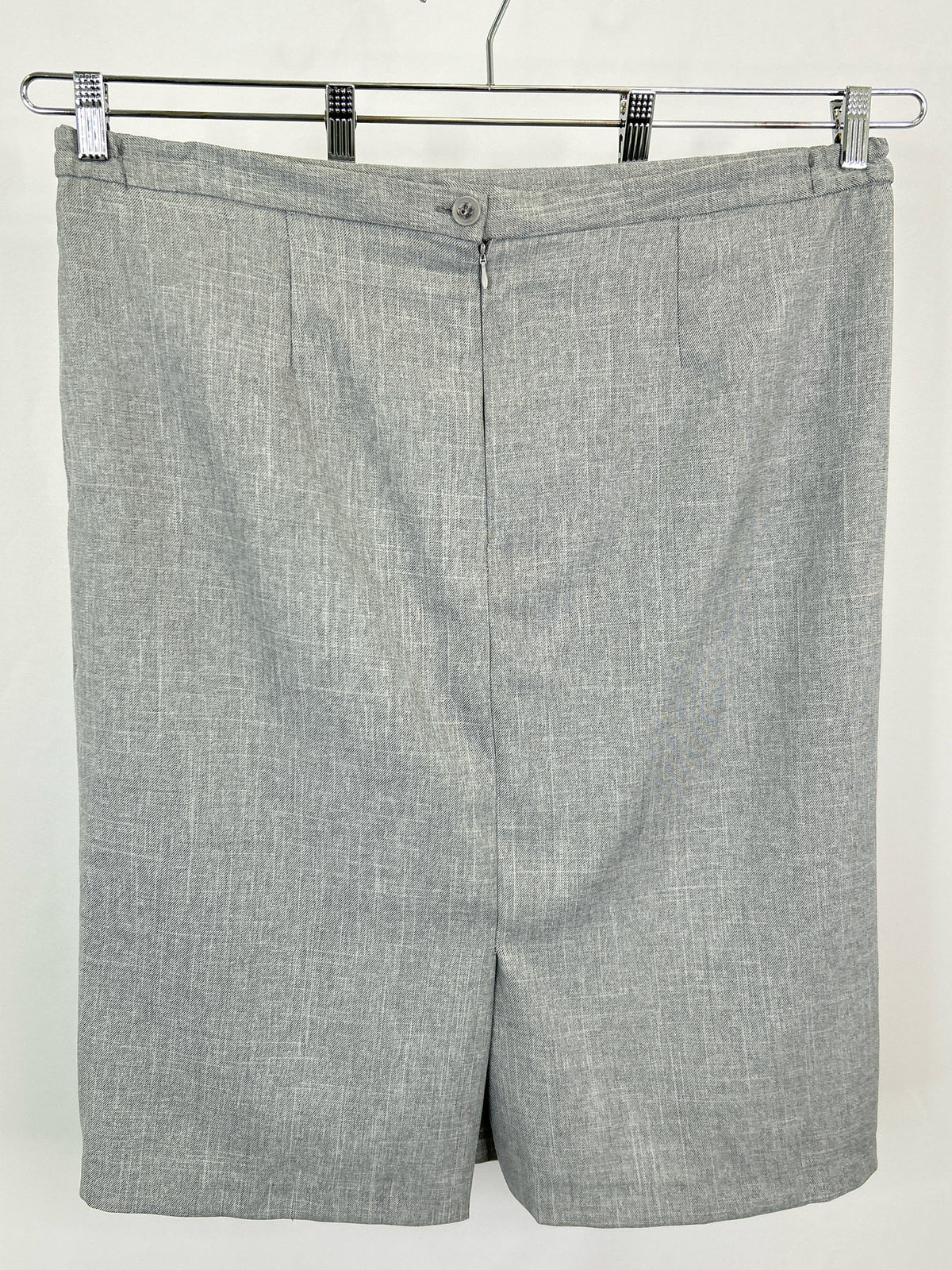 DANILLO Size 14W GREY PRINT Women 2-Piece w/skirt