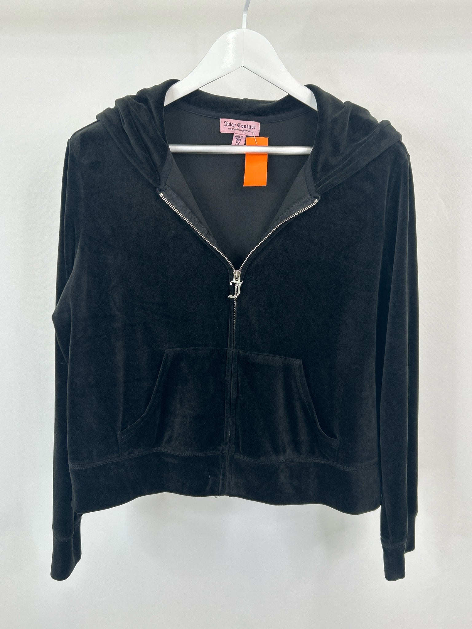 JUICY COUTURE Size 1X Black Women Jacket