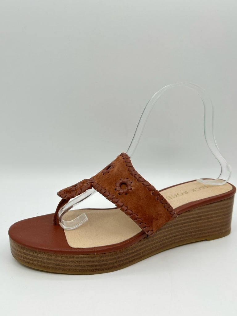 JACK ROGERS Size 9M Tan Women's Sandal