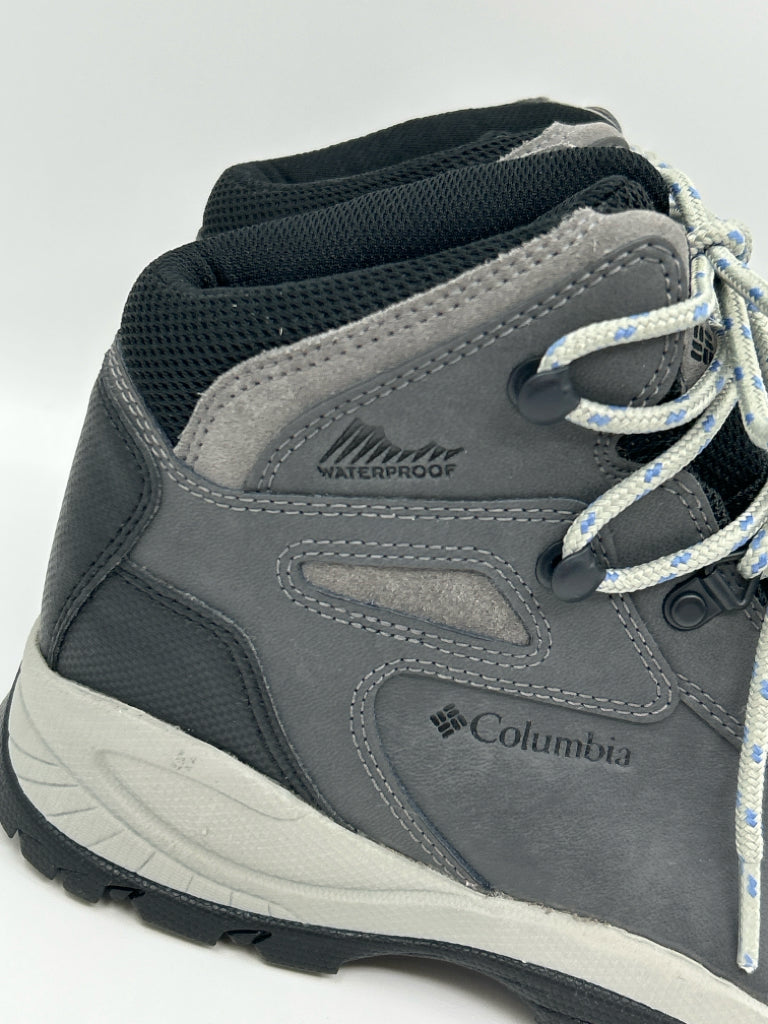 COLUMBIA Size 10 Charcoal Booties Like New