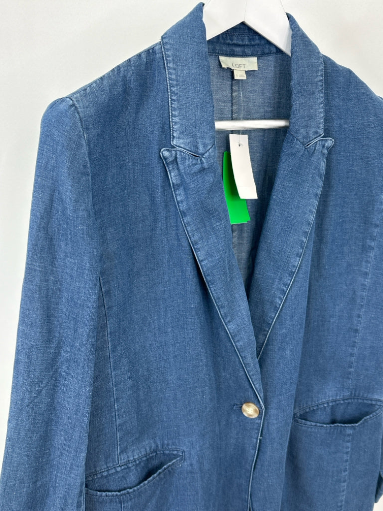 LOFT Size S Blue Jacket