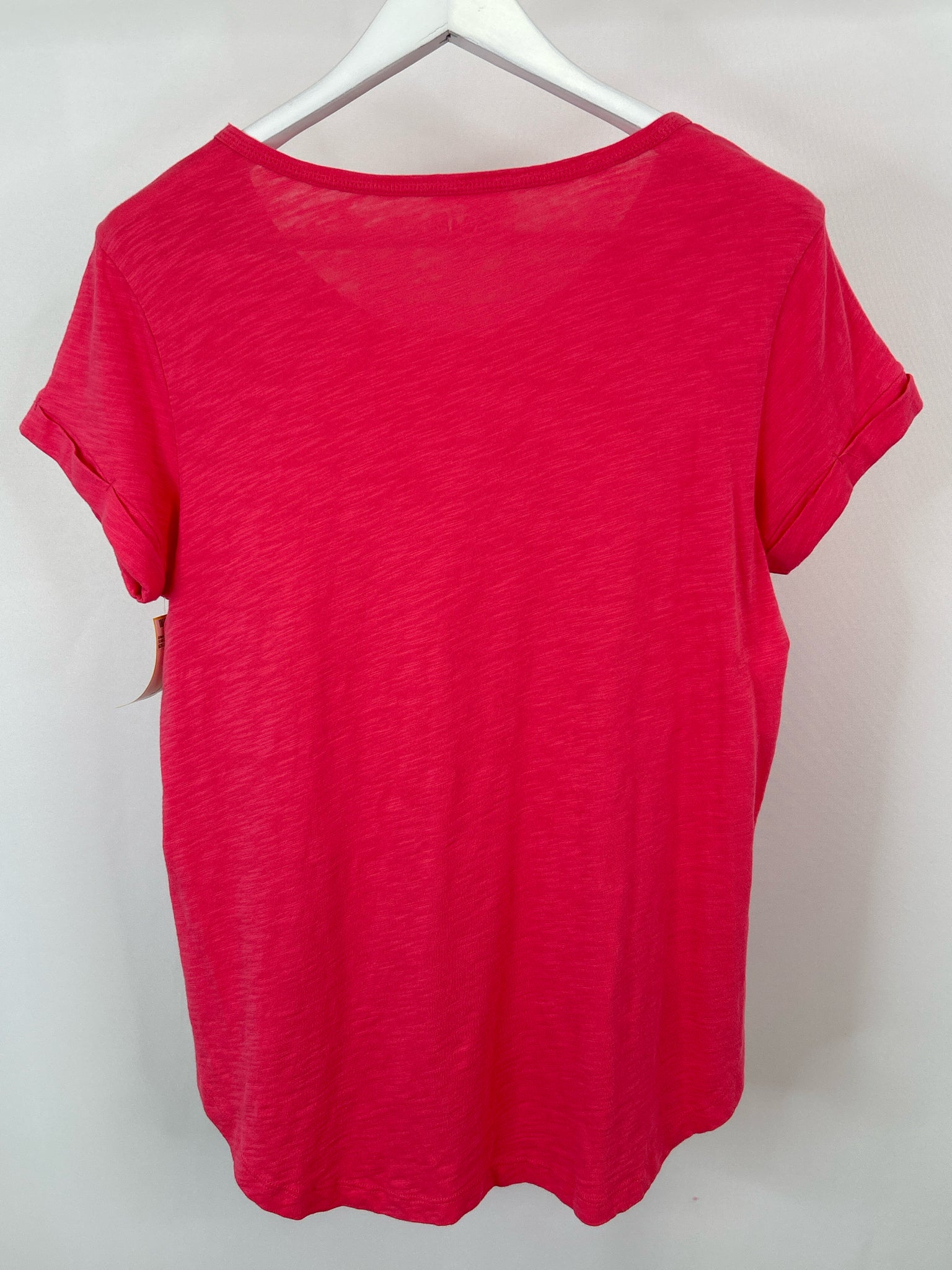 Escape by Habitat Clothes Size S PINK AND WHITE Women T-shirt
