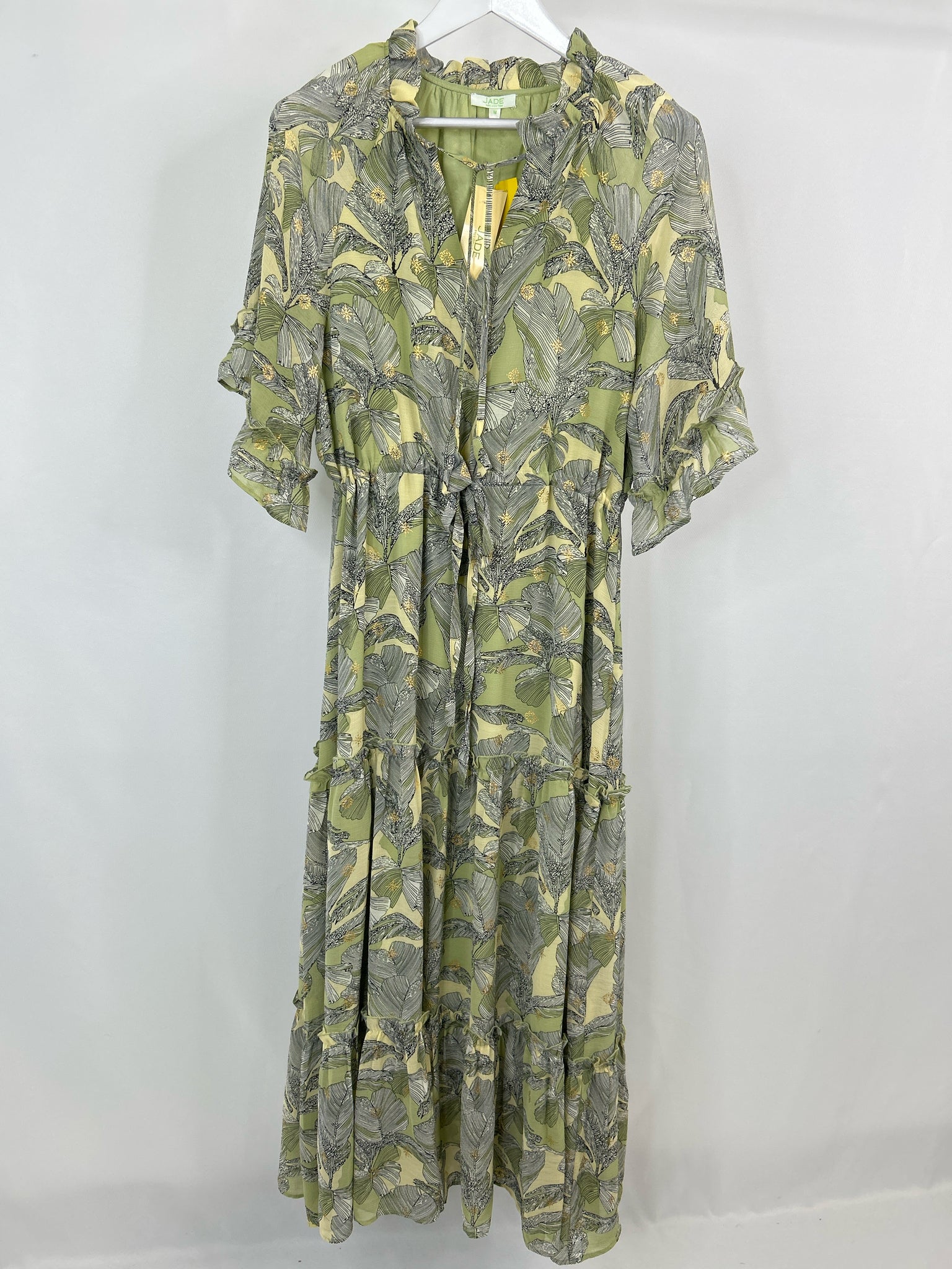 JADE MELODY TAM Size M Green Women Dress NWT