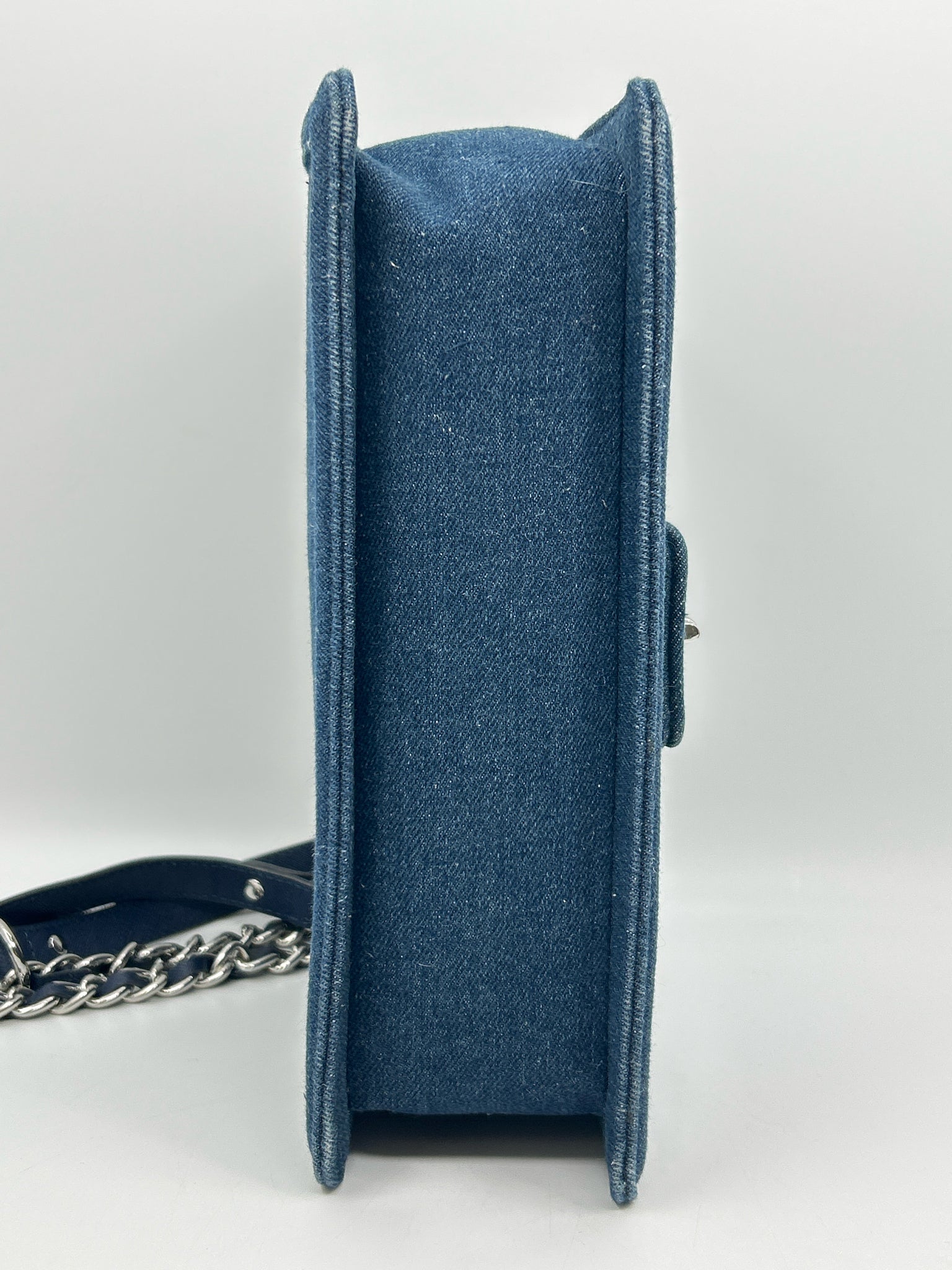 KARL LAGERFELD BLUE DENIM Women Purse