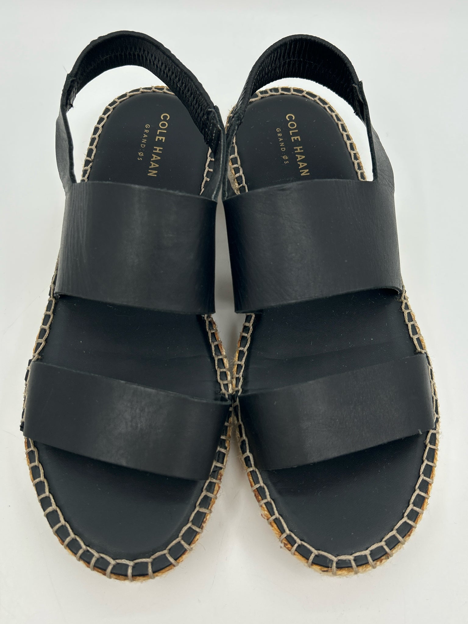 COLE HAAN Size 8B Black Women Sandal