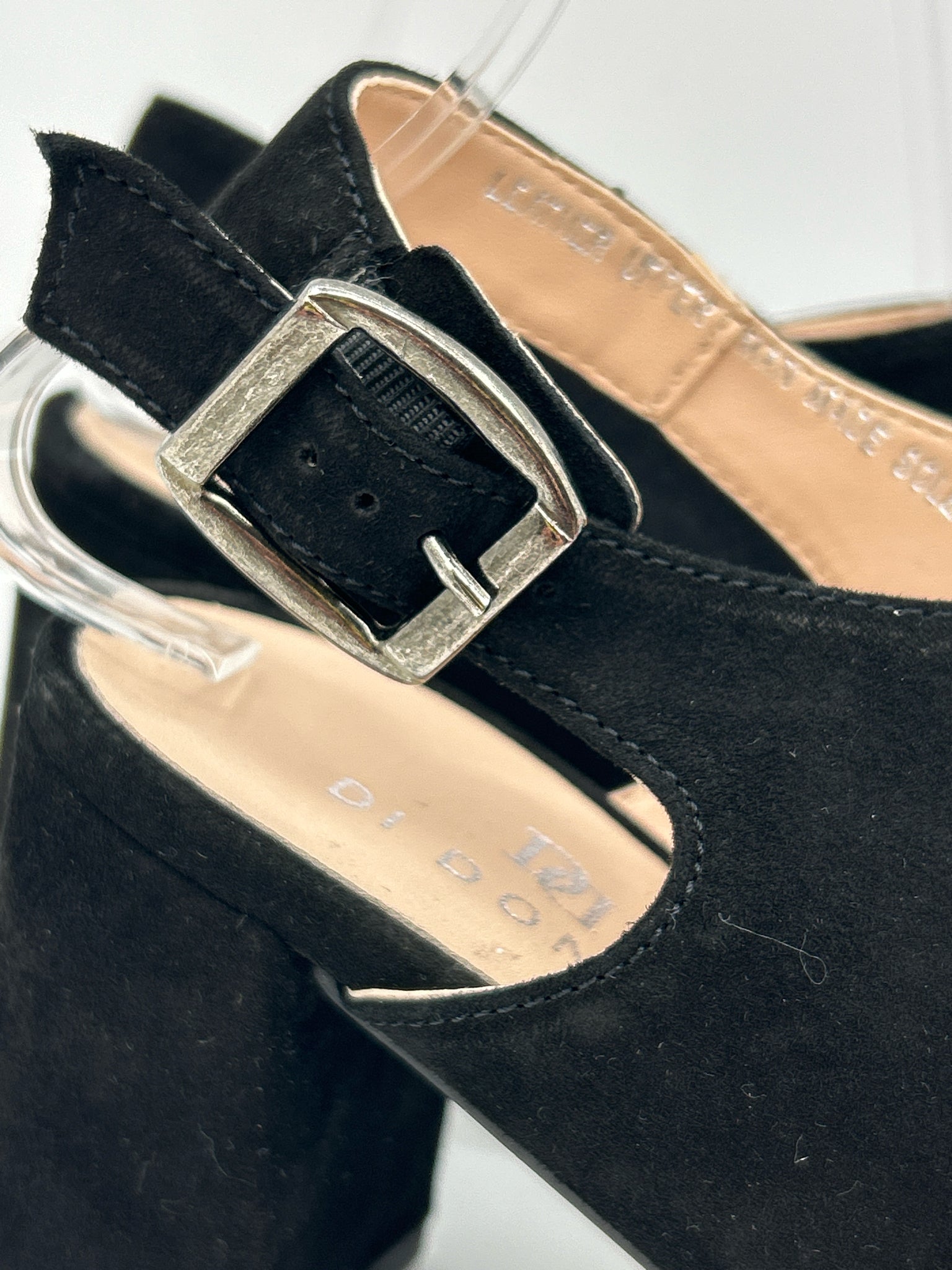 DI DONNA Size 39/8 Black Women Sandal