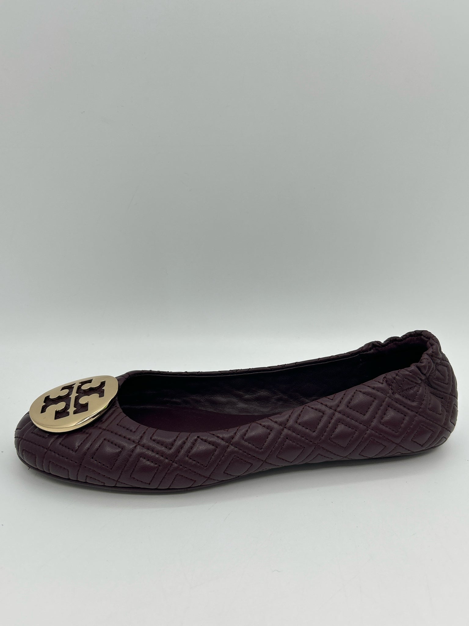 TORY BURCH Size 10M Merlot Women Flats