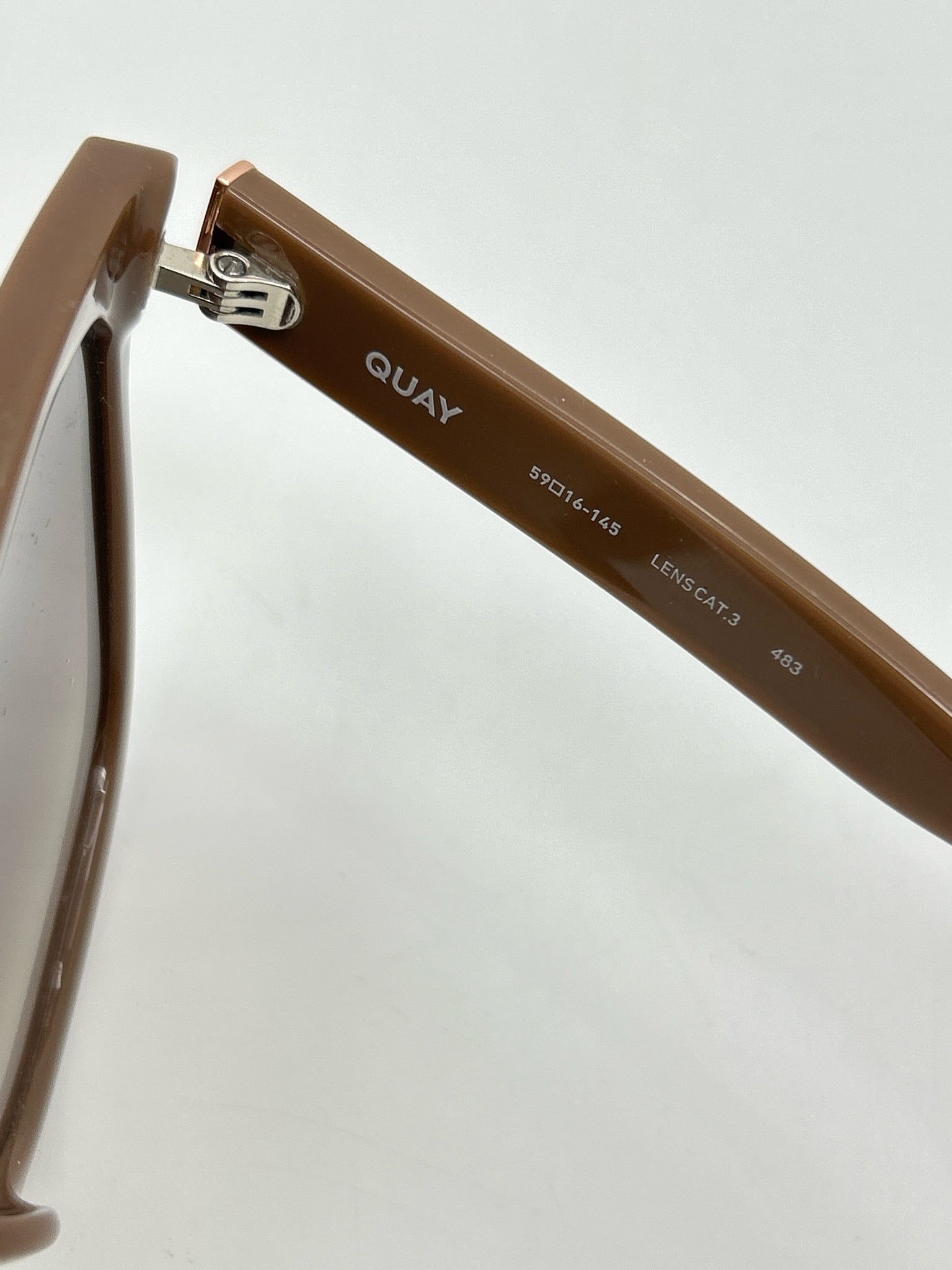 QUAY Brown Sunglasses