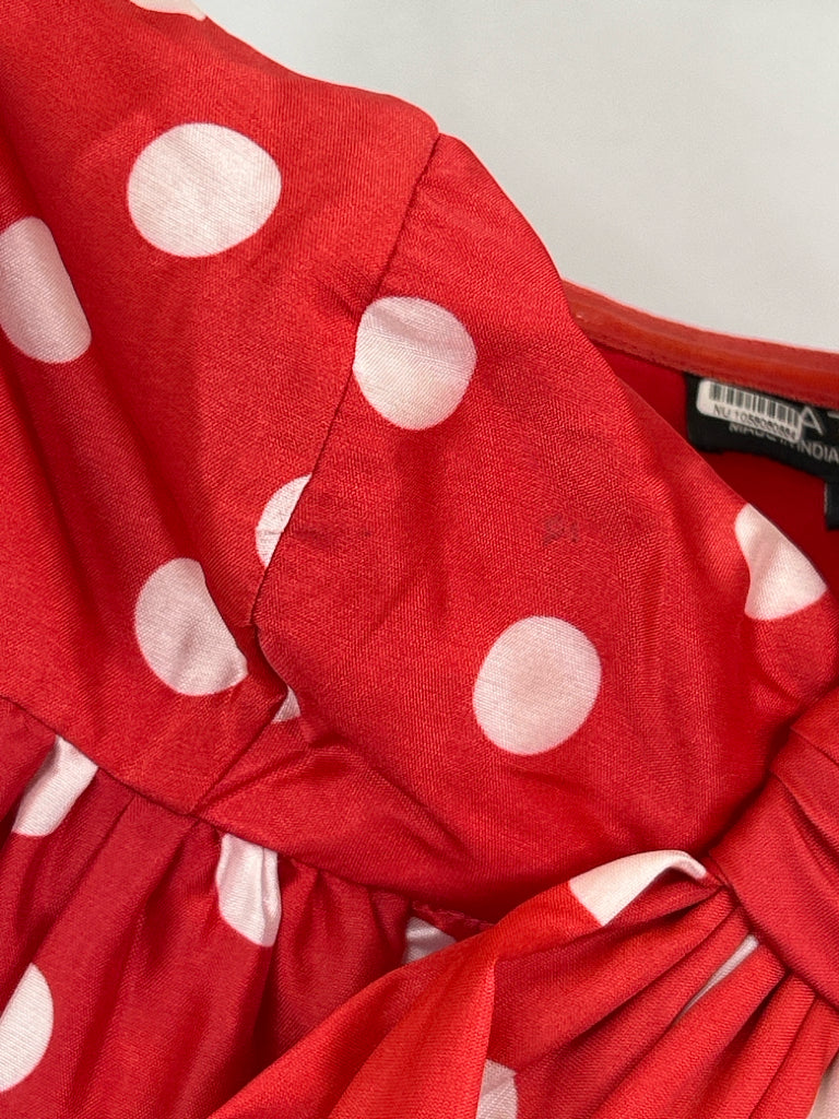ATSU Size XS Red Print Women's Dress