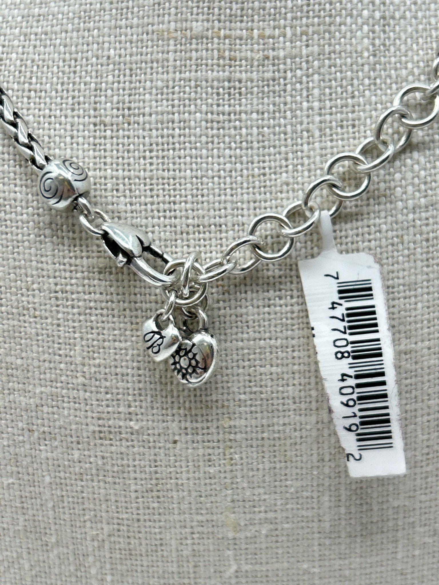 BRIGHTON NWT Silver Necklace