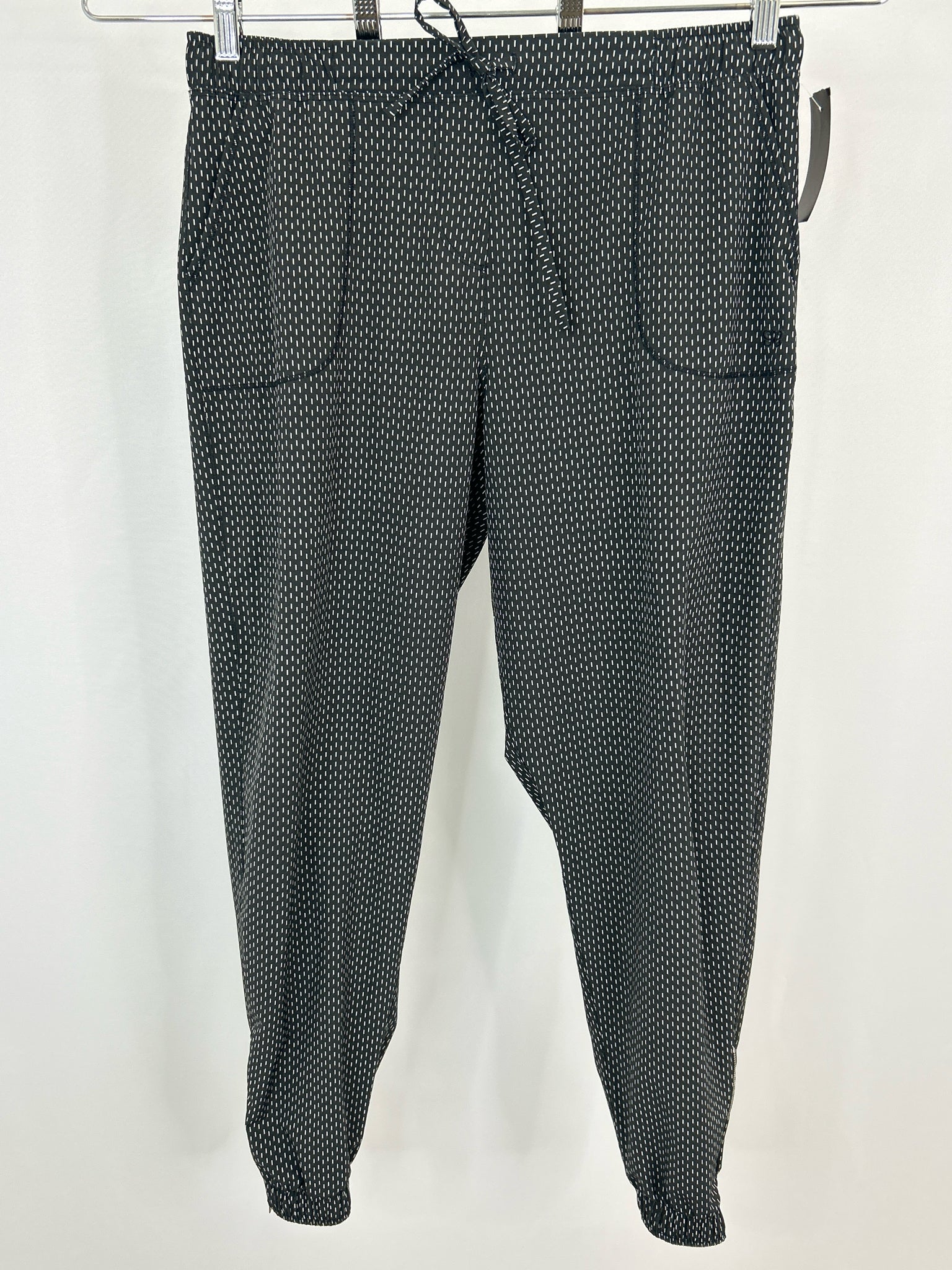 Albion Size L Black and White Women Pants