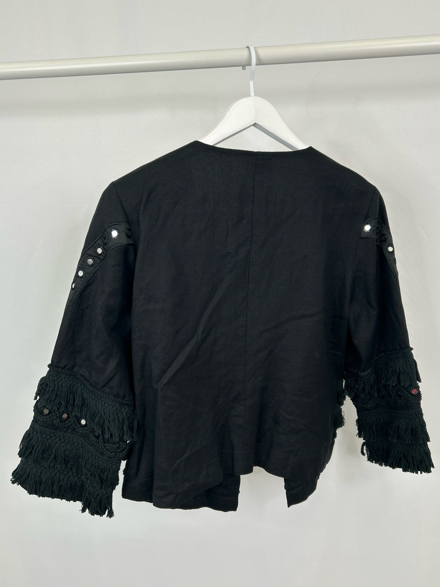 BEREK Size M Black Women Jacket