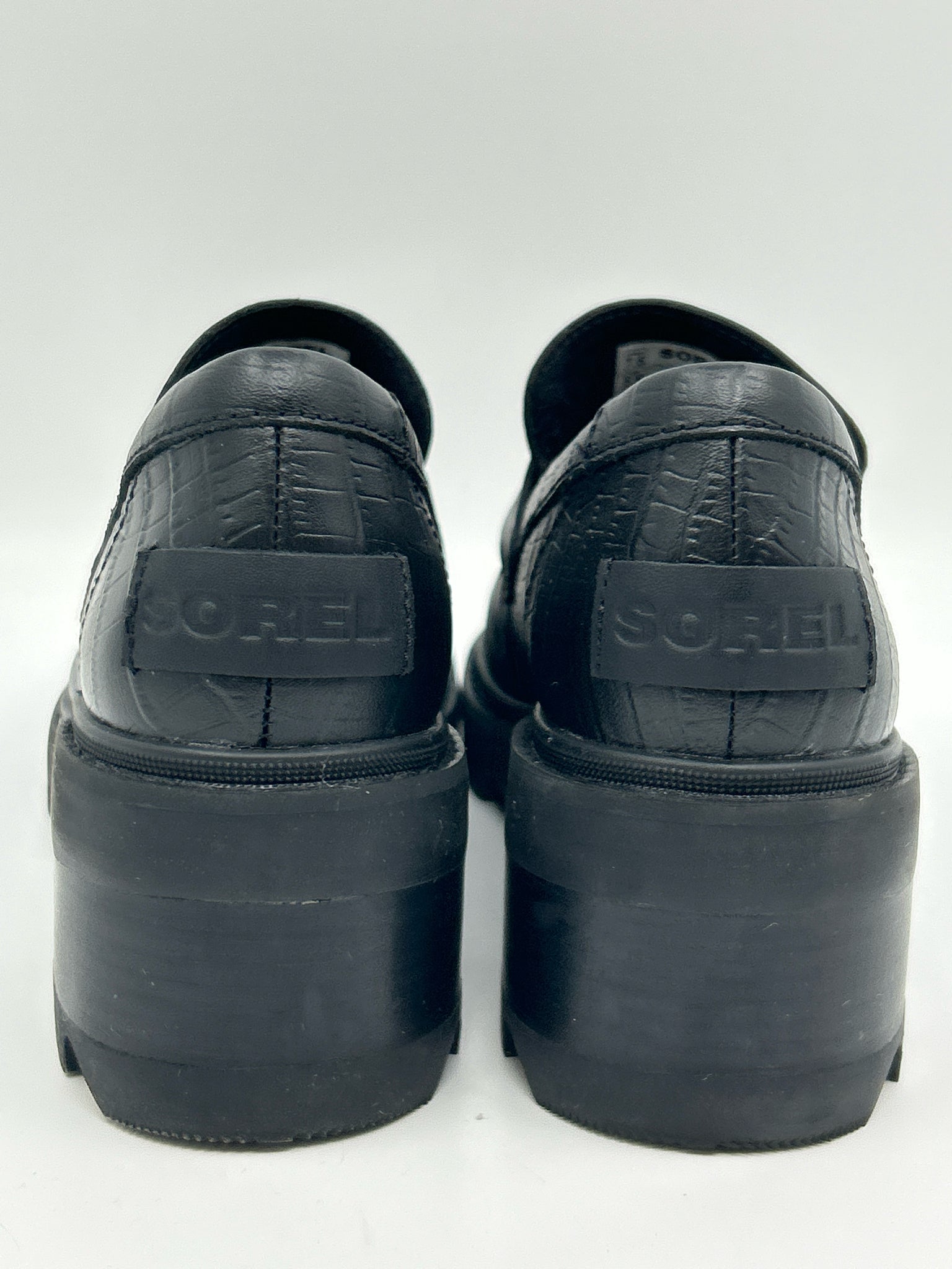 SOREL Size 7.5 Black Women Loafer