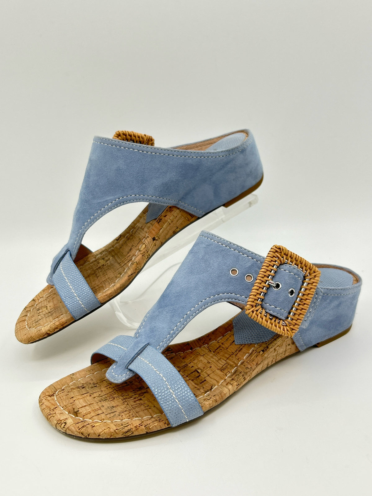 DONALD PLINER Size 8.5M Blue Women Sandal