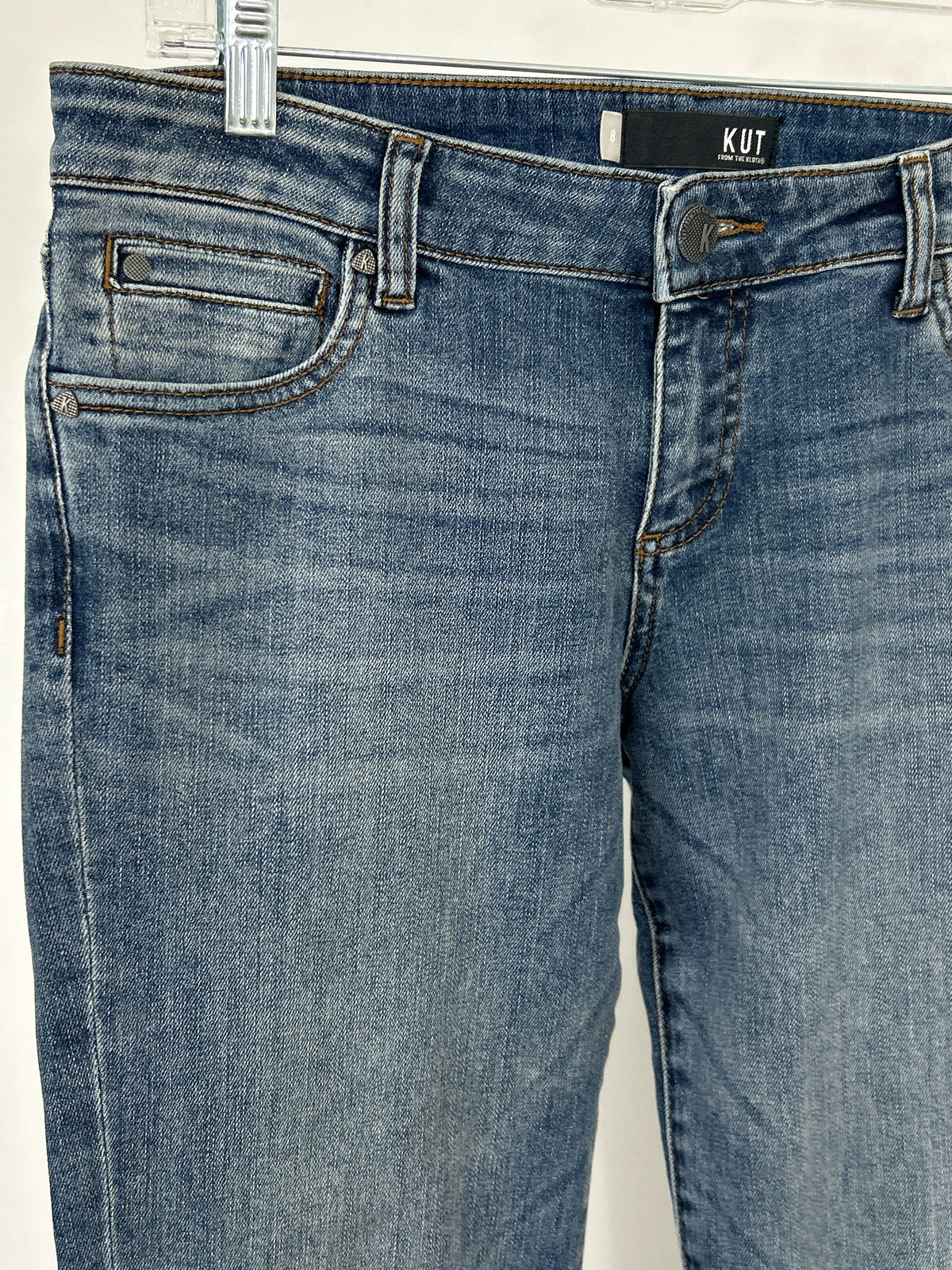 KUT FROM THE KLOTH Size 8 BLUE DENIM Women jeans