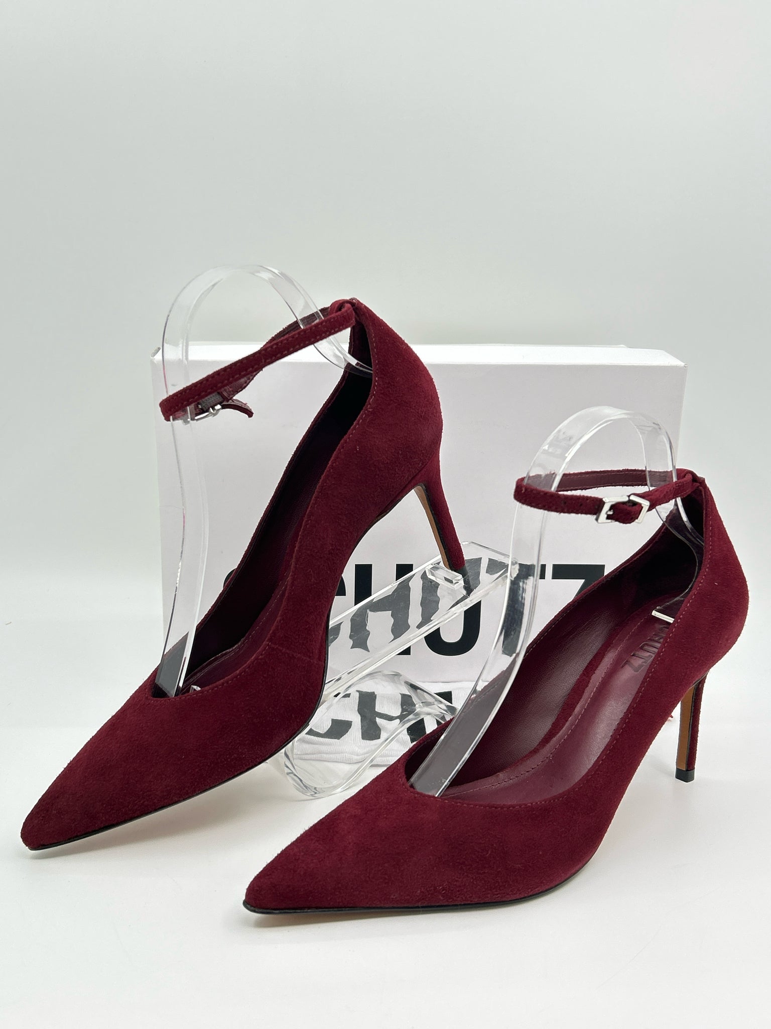 SCHUTZ Size 7.5B WINE Women Pumps