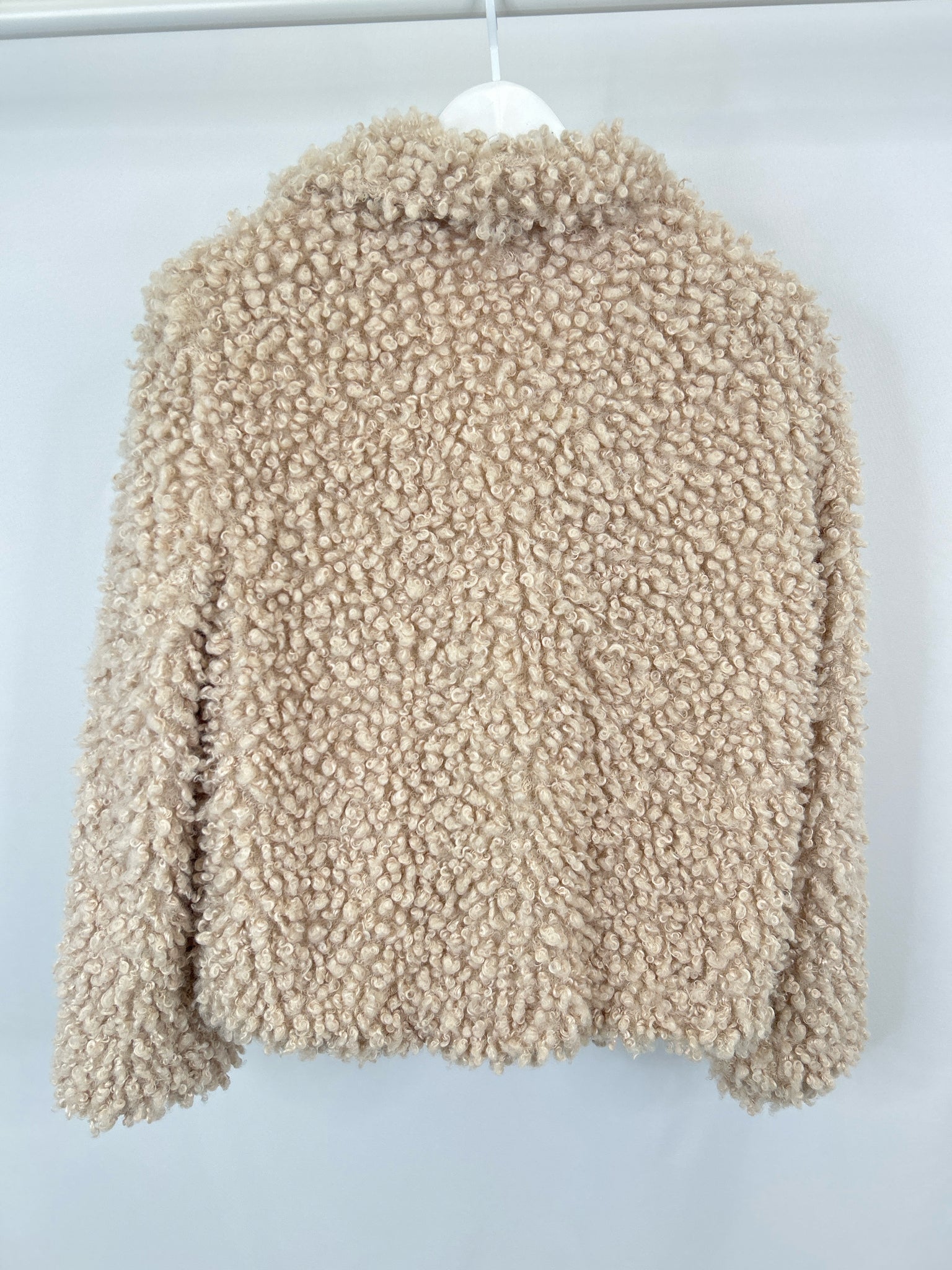 MAX STUDIO Size M Beige Women Coat