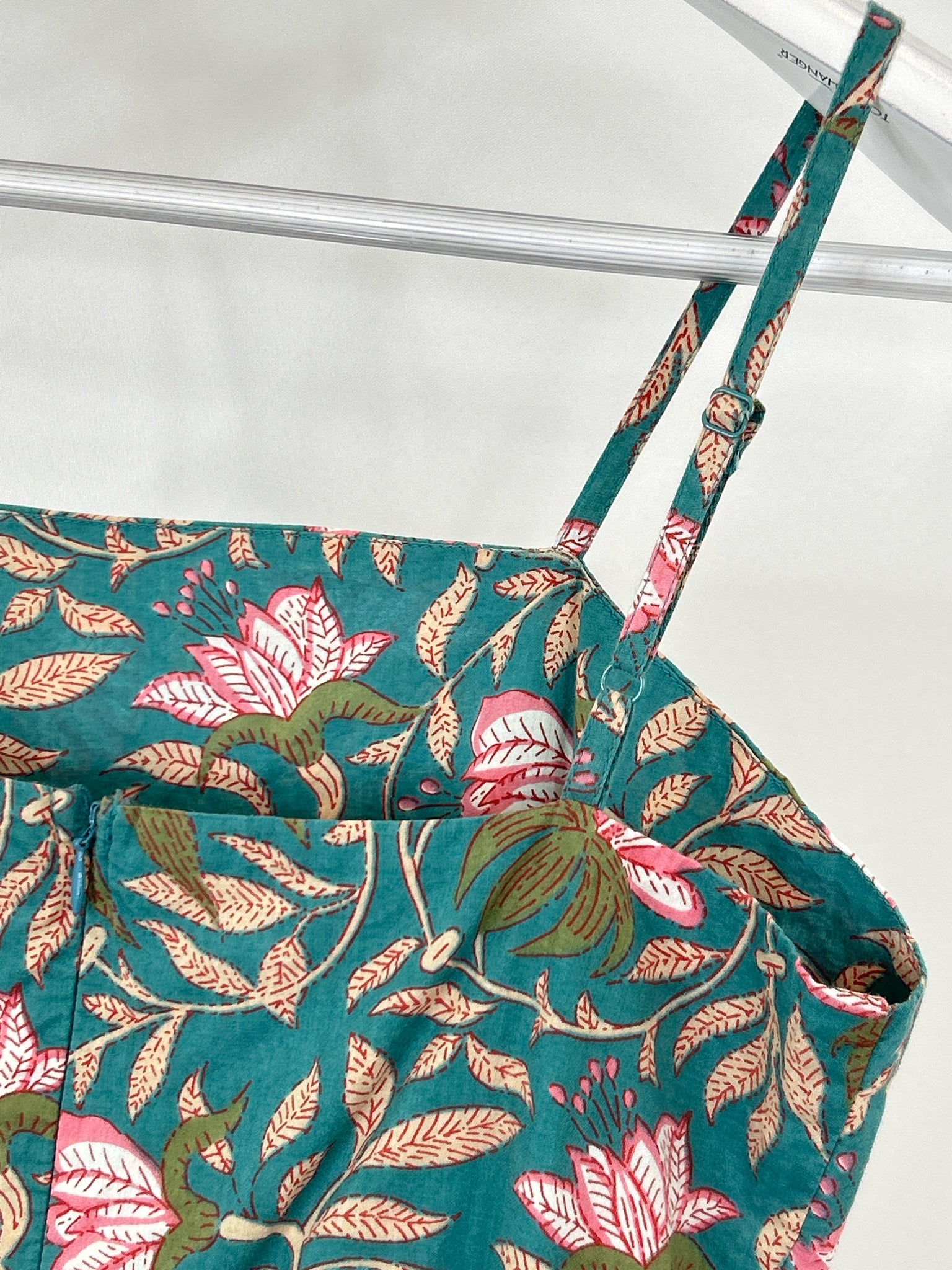 RAGA Size S TEAL FLORAL Women Dress