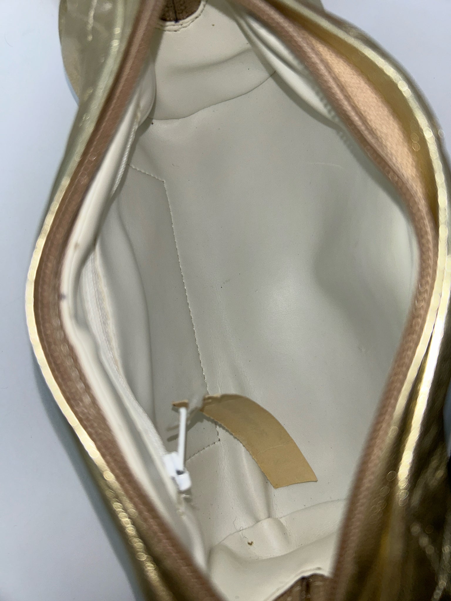 BOULMICHE NWT METALLIC GOLD Women Purse