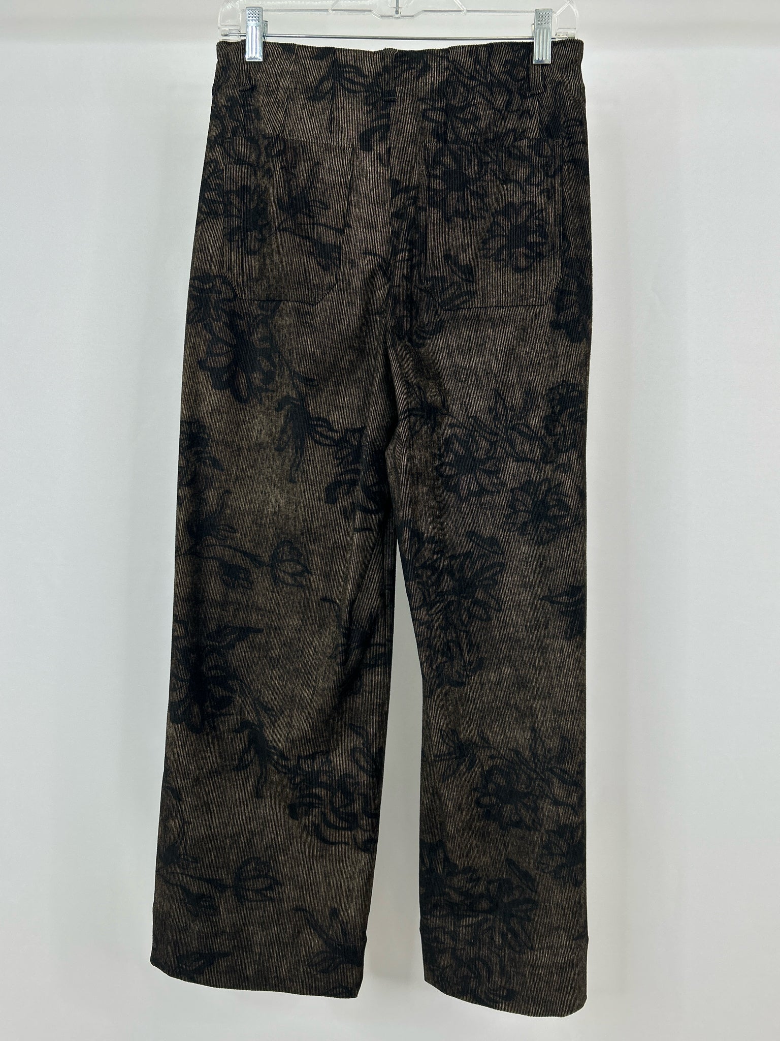HABITAT Size 8 Brown floral Women Pants