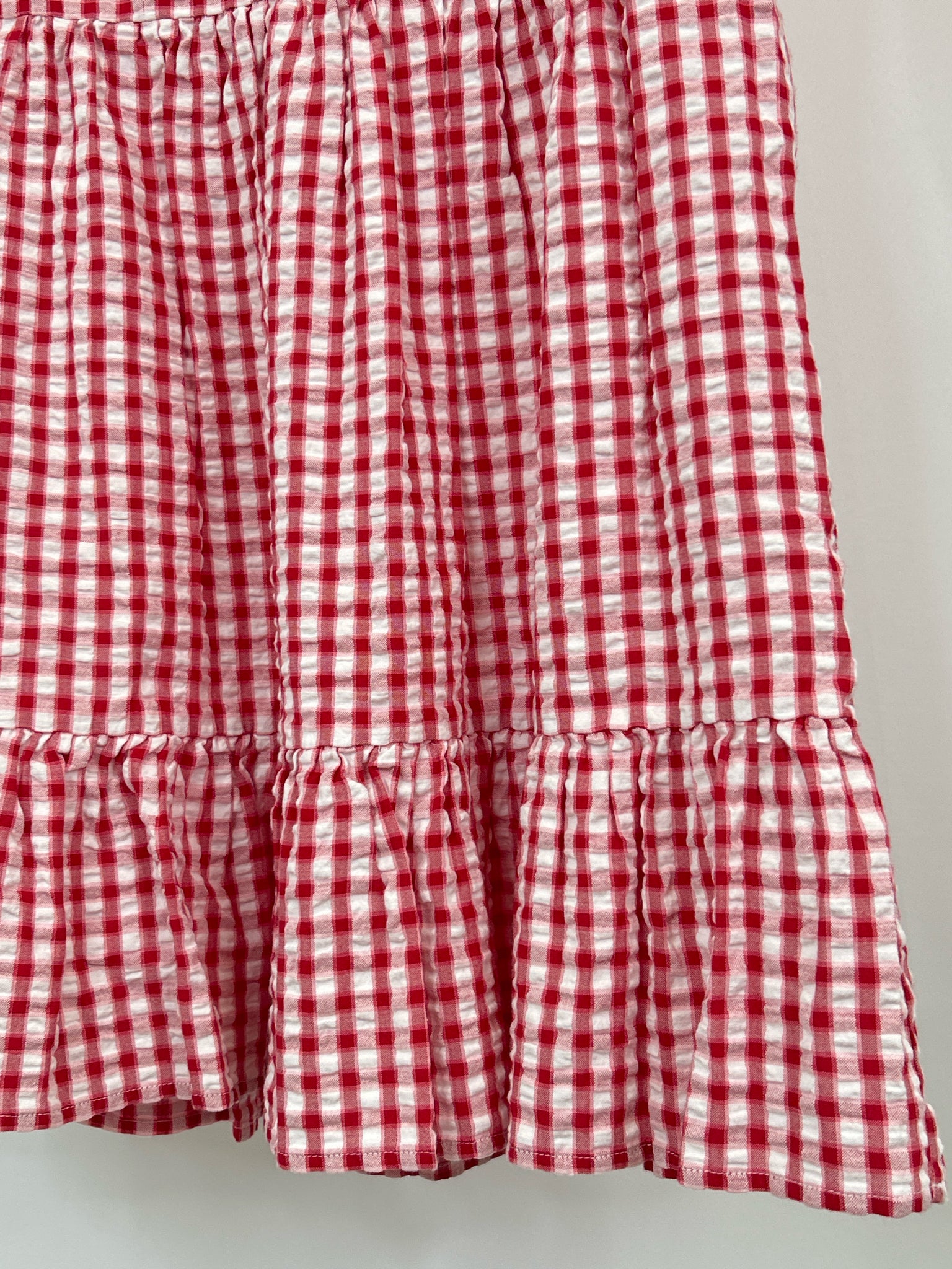 LOFT Size 4 Red & White Women Dress NWT