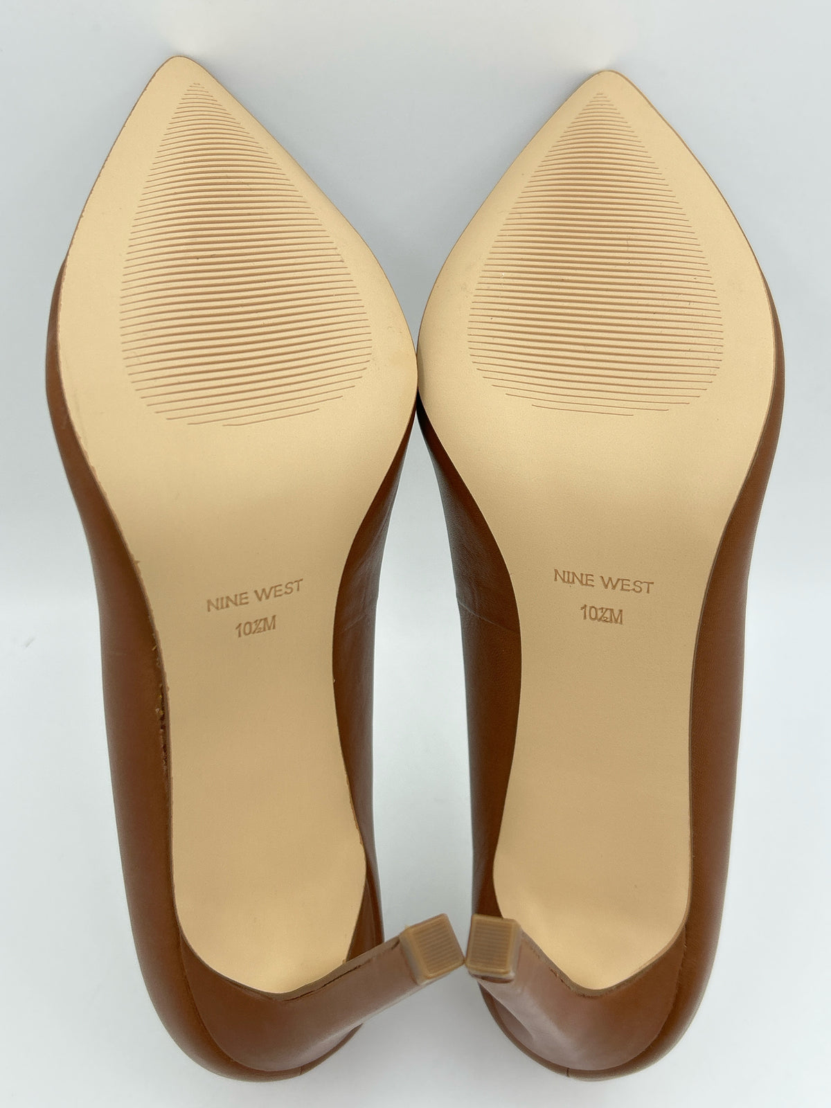 NINE WEST Size 10.5 Brown Women Pumps