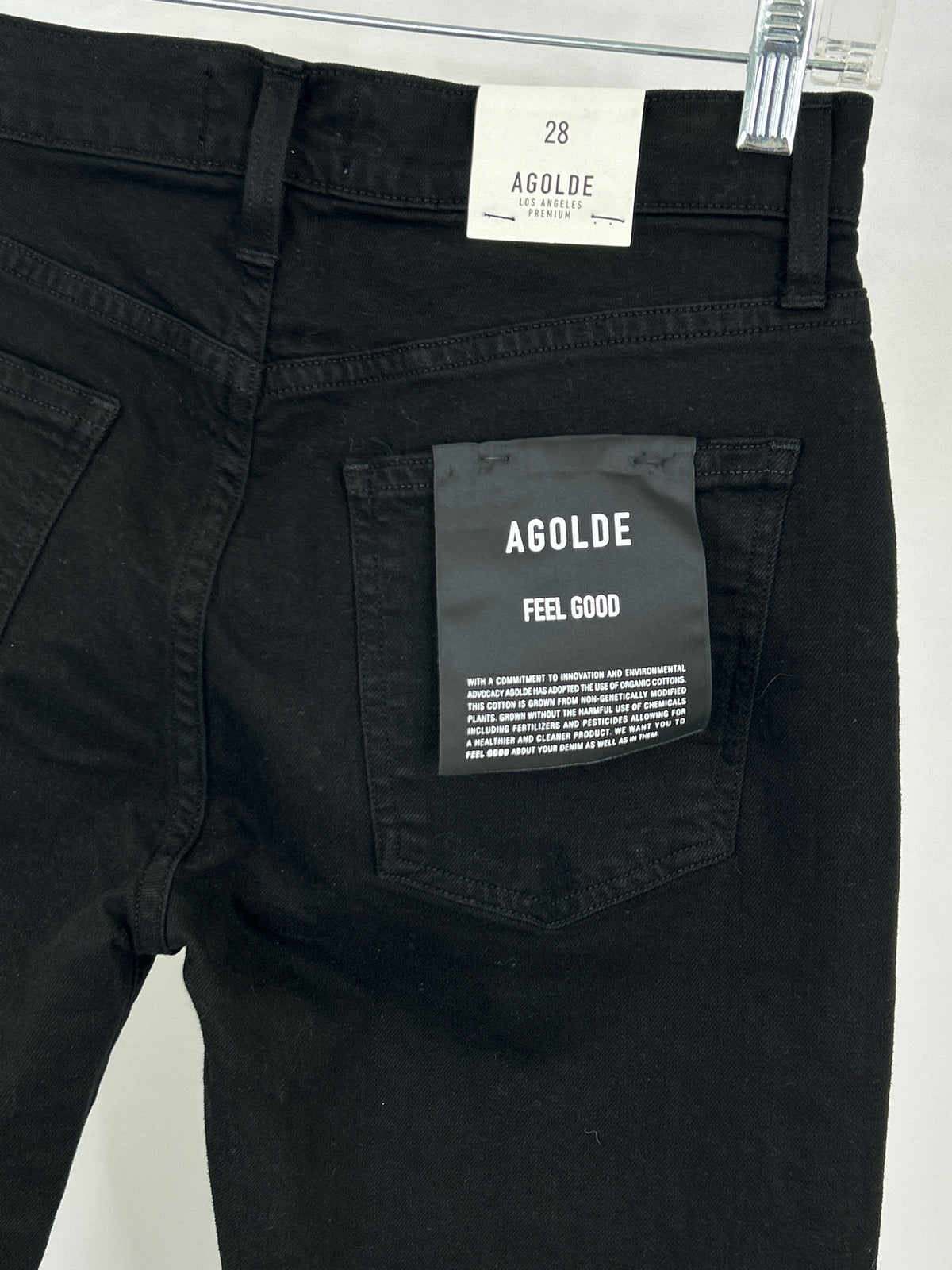 AGOLDE Size 6 Black Women jeans