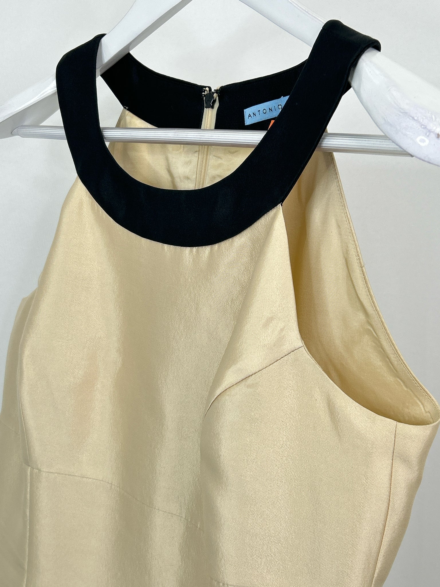 ANTONIO MELANI Size 10 Champagne Women Dress