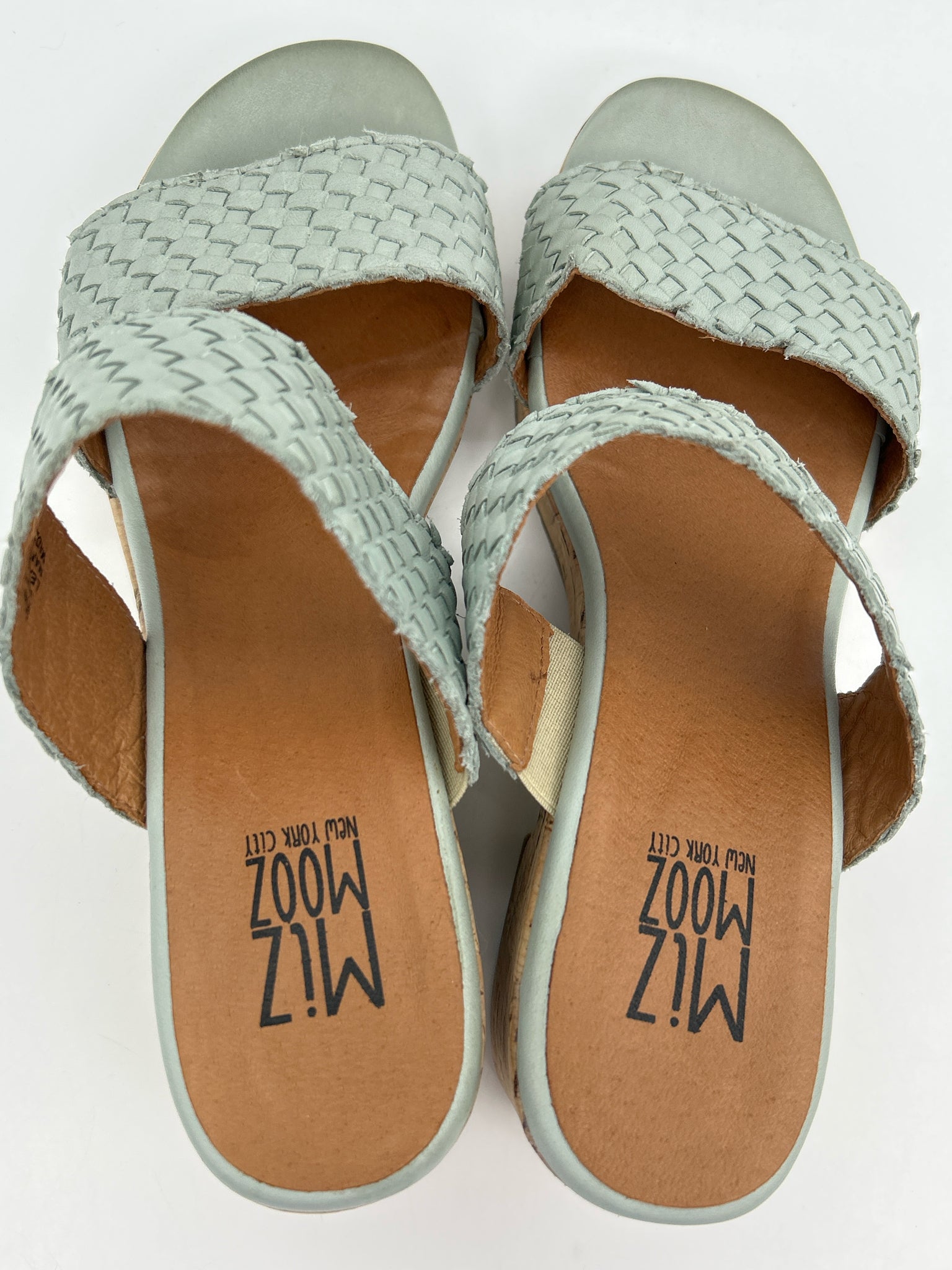 MIZ MOOZ Size 8.5/9 AQUA Women Sandal