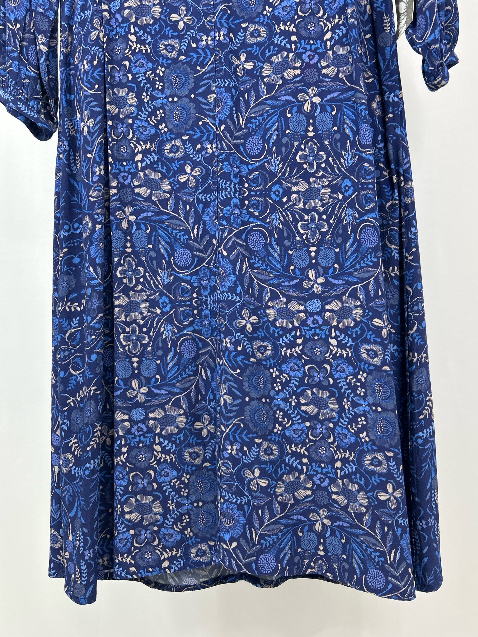 HABITAT Size S Blue Floral Women Dress NWT
